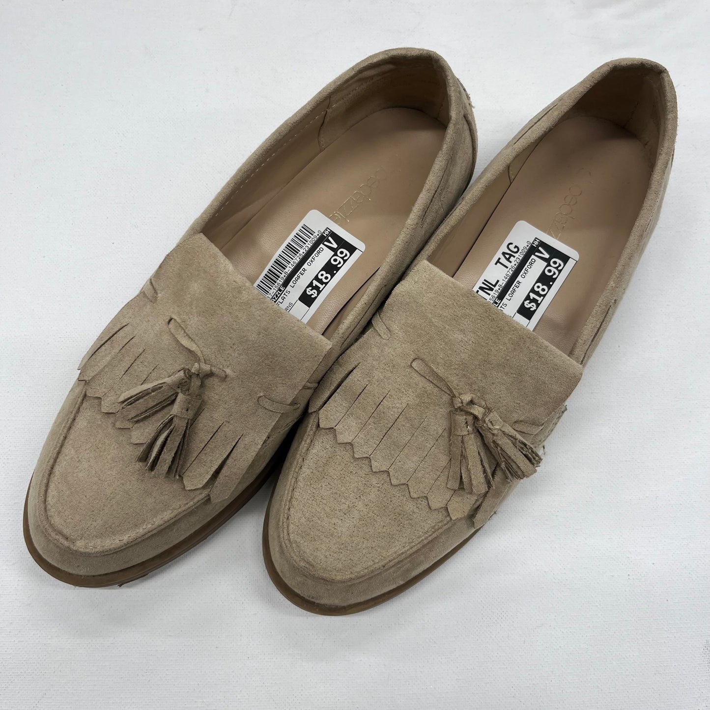 Shoes Flats Loafer Oxford By Shoedazzle Size: 8