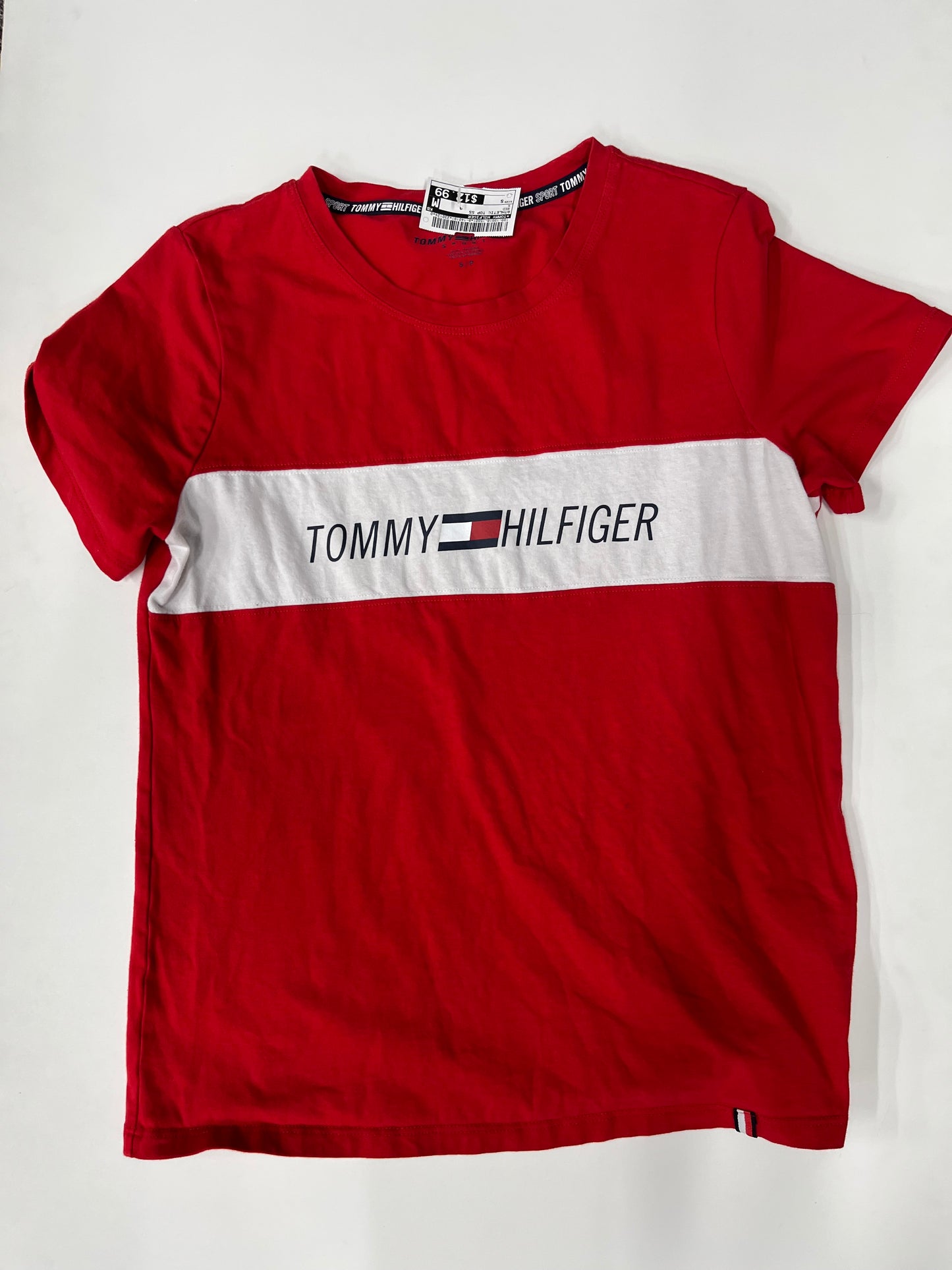 Athletic Top Short Sleeve By Tommy Hilfiger Size: S