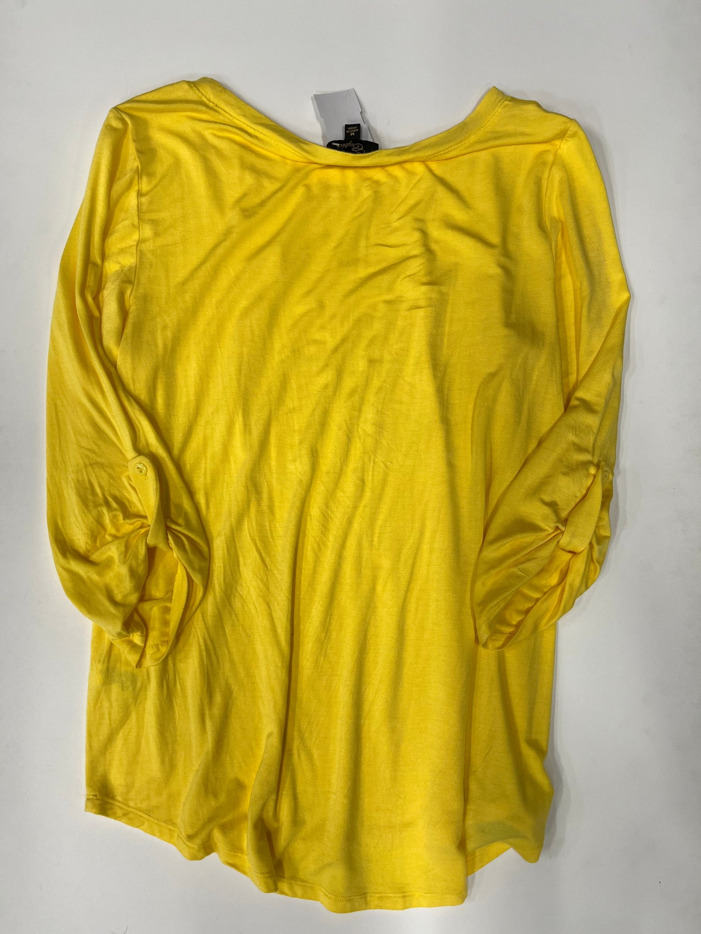 Top 3/4 Sleeve Basic By Cupio Size: M