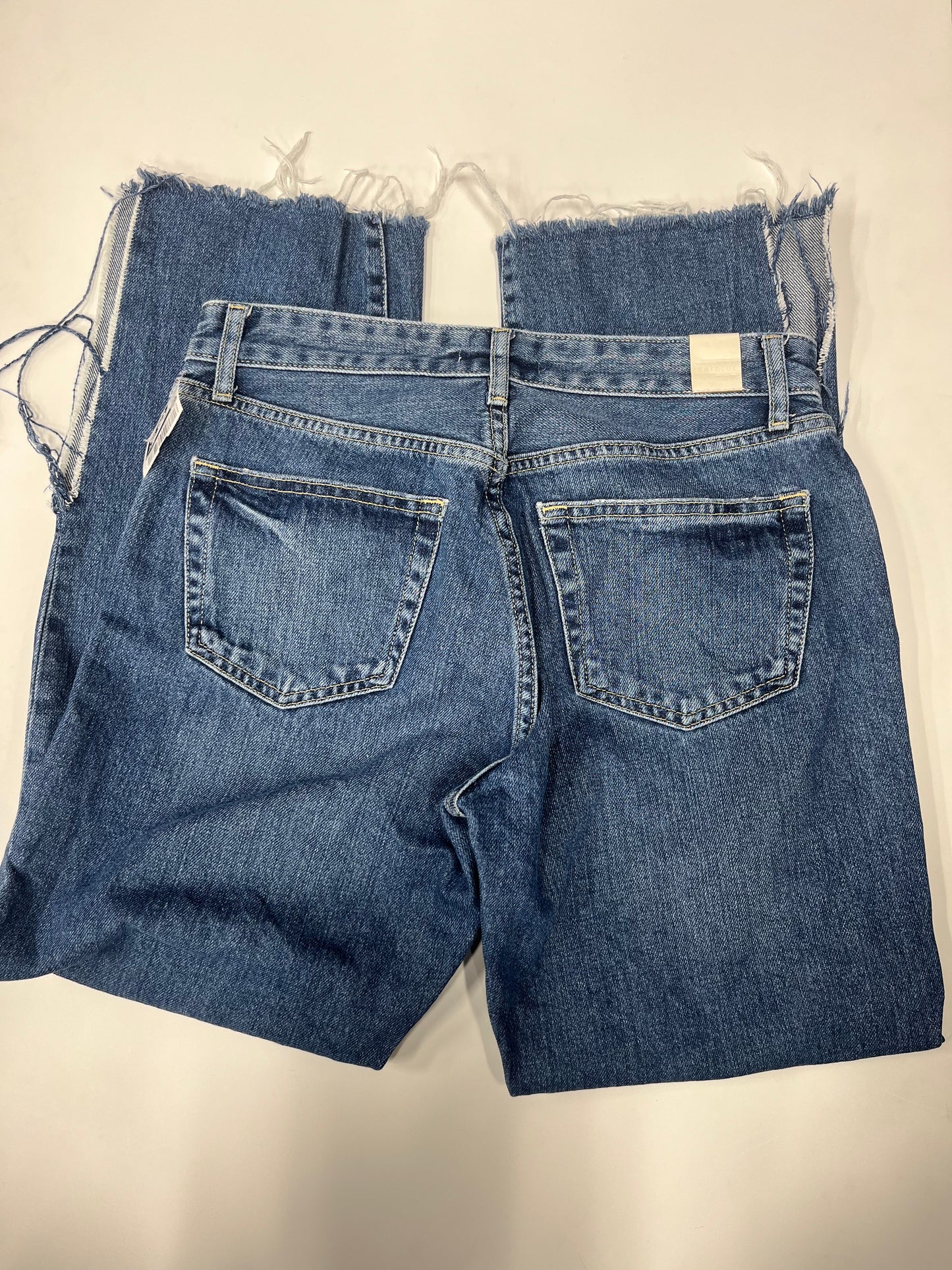 Zara Authentic Denim By TRF Flared Jeans Blue Size 6