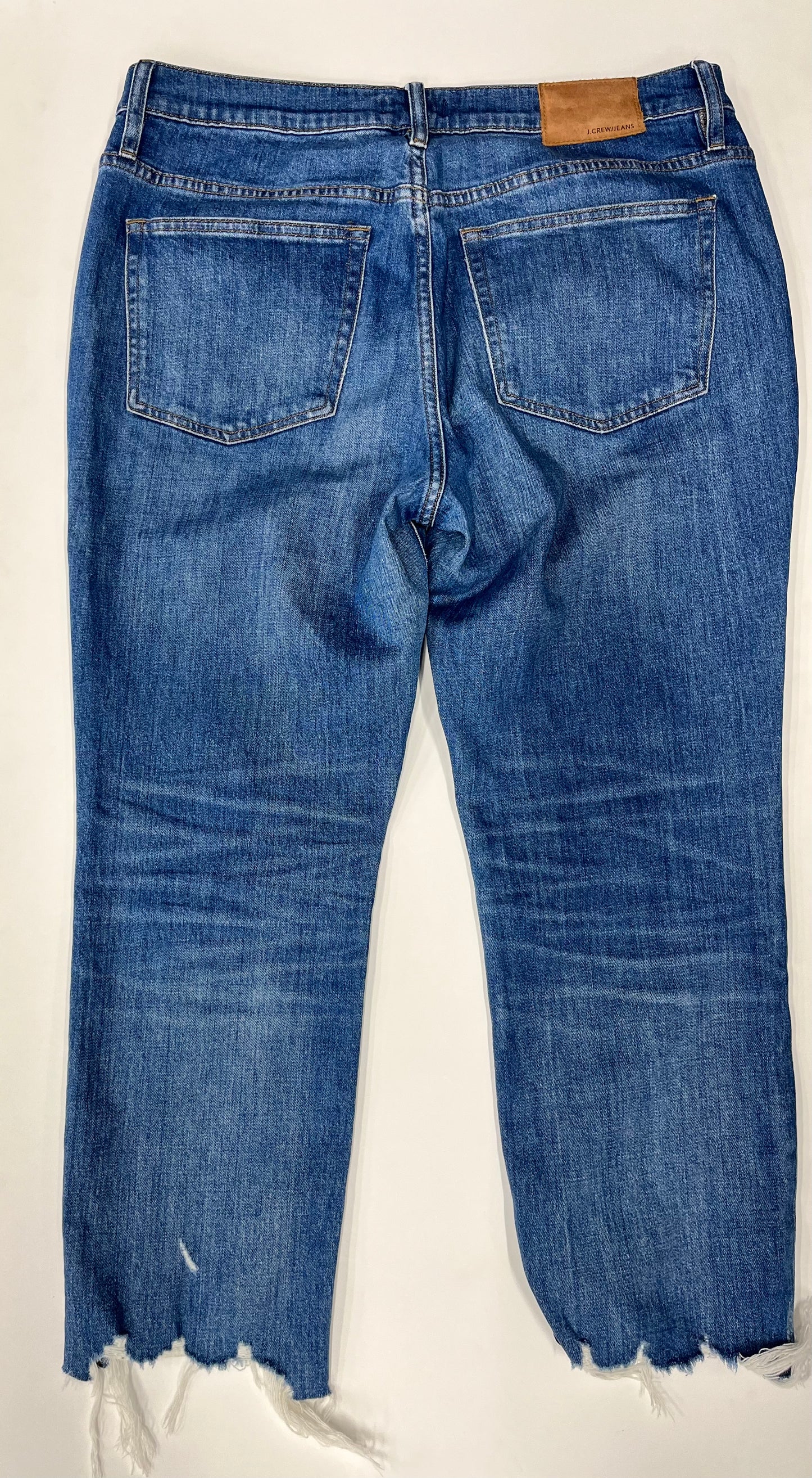 J Crew Straight Crop Denim Jeans Blue Size 10 / 30