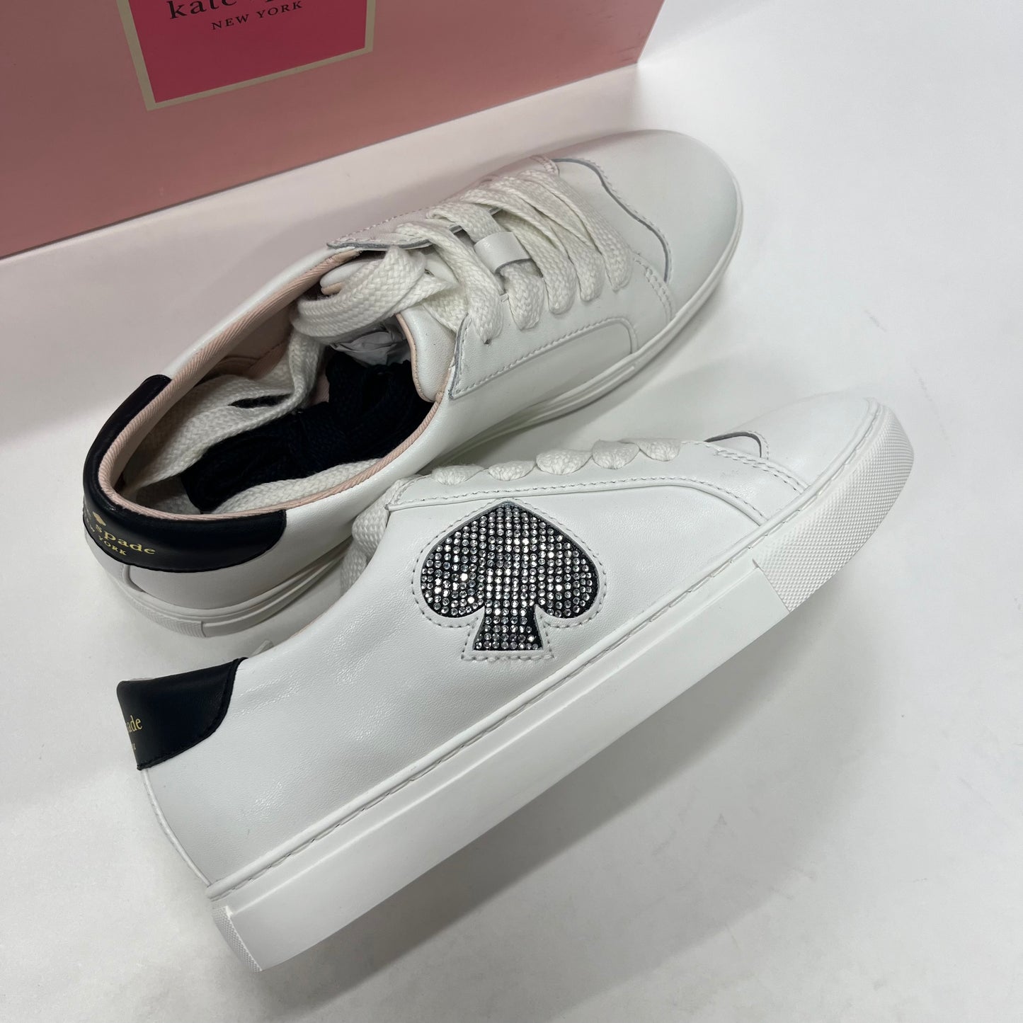 White Shoes Athletic Kate Spade, Size 6.5