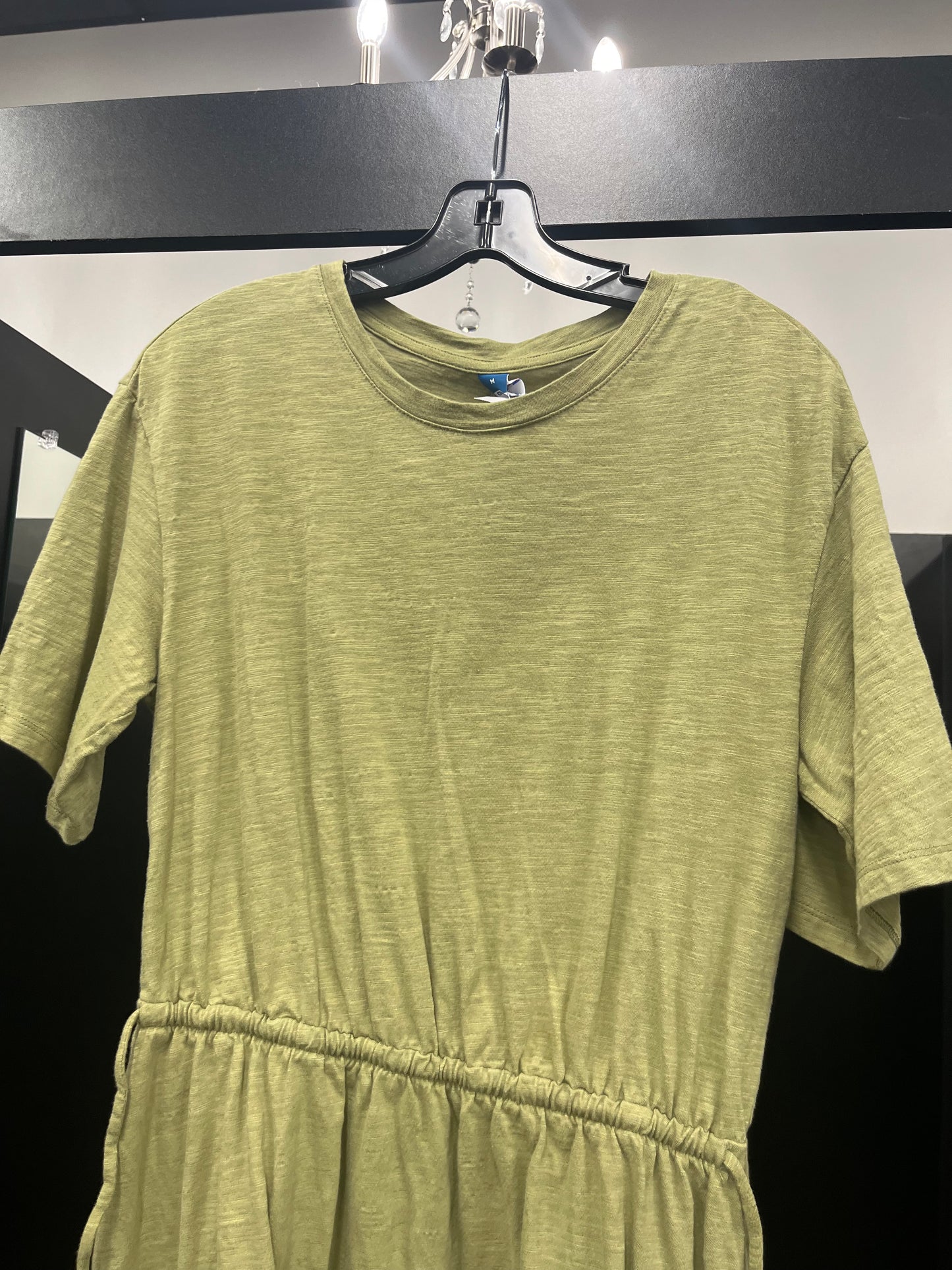 Green Dress Casual Short Old Navy, Size M