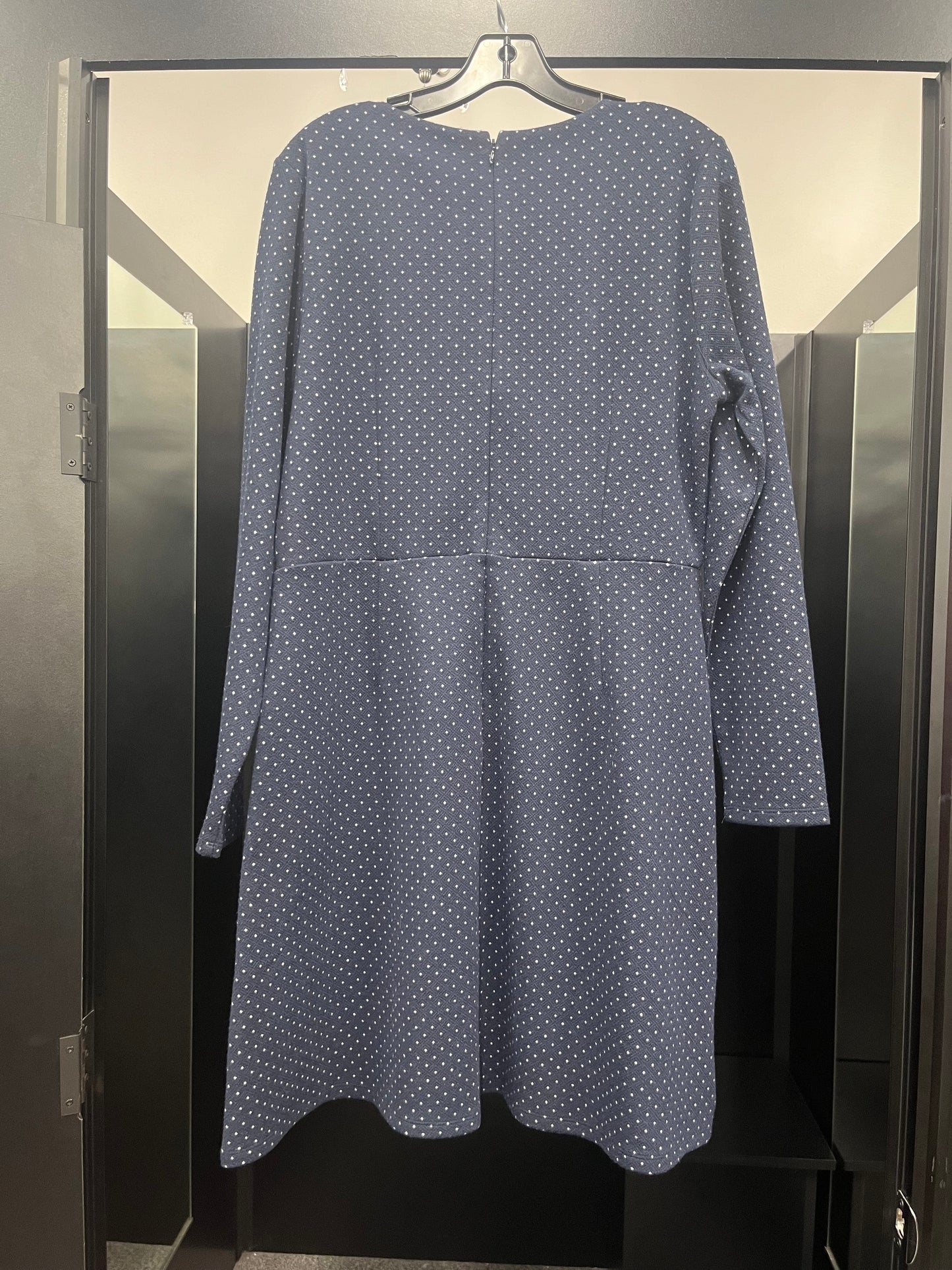 Dress Work By Loft In Polkadot, Size: L