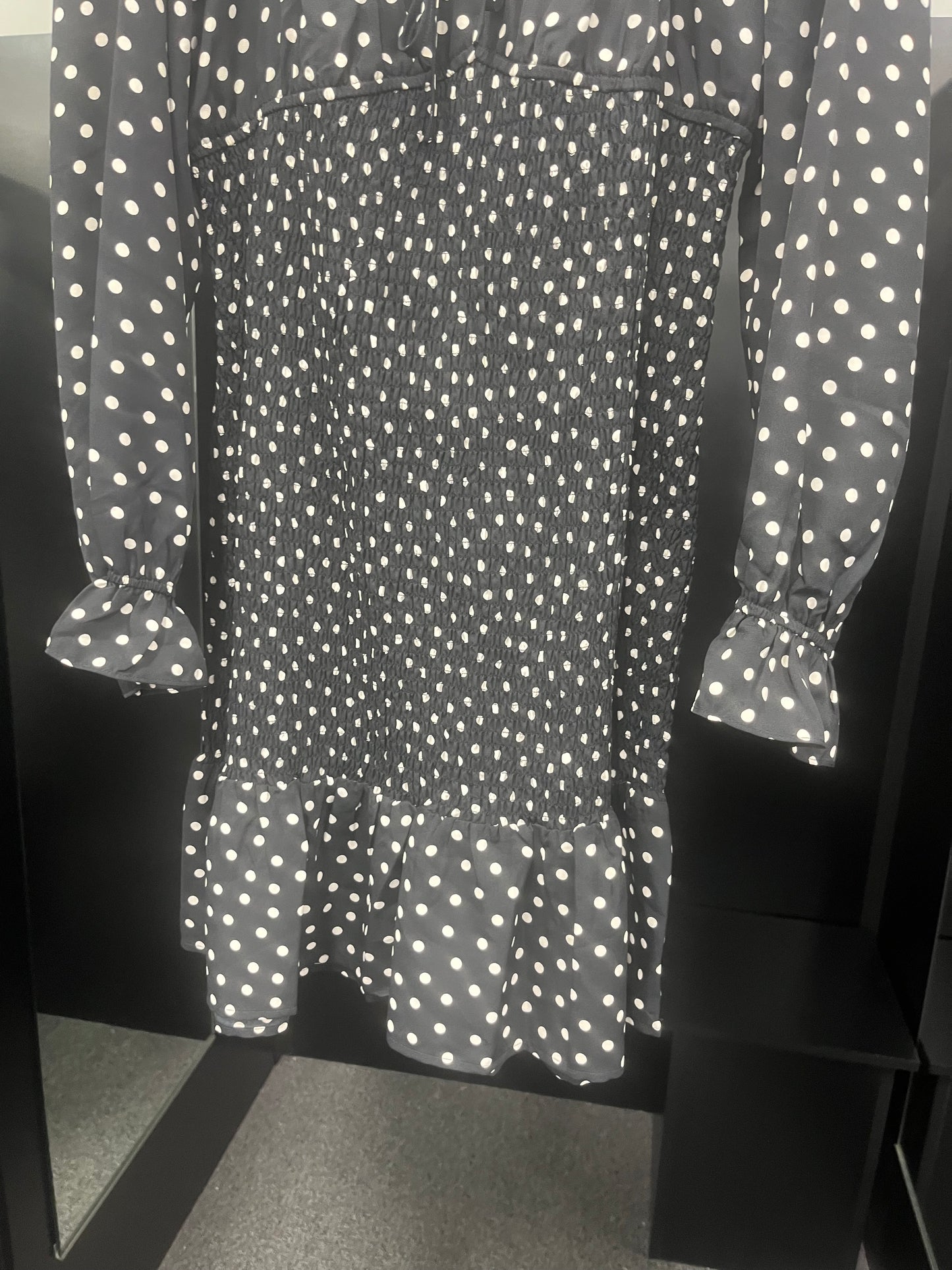 Polkadot Dress Work Express, Size L