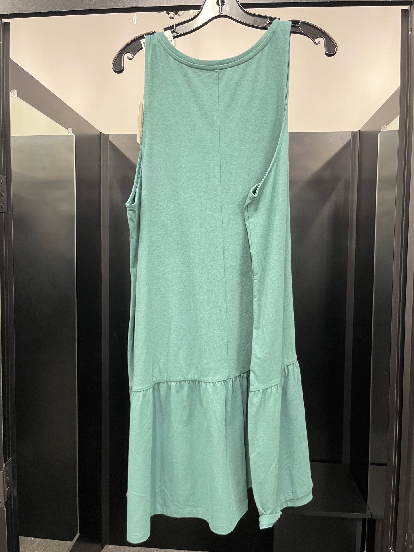 Teal Dress Casual Midi A New Day, Size 2x