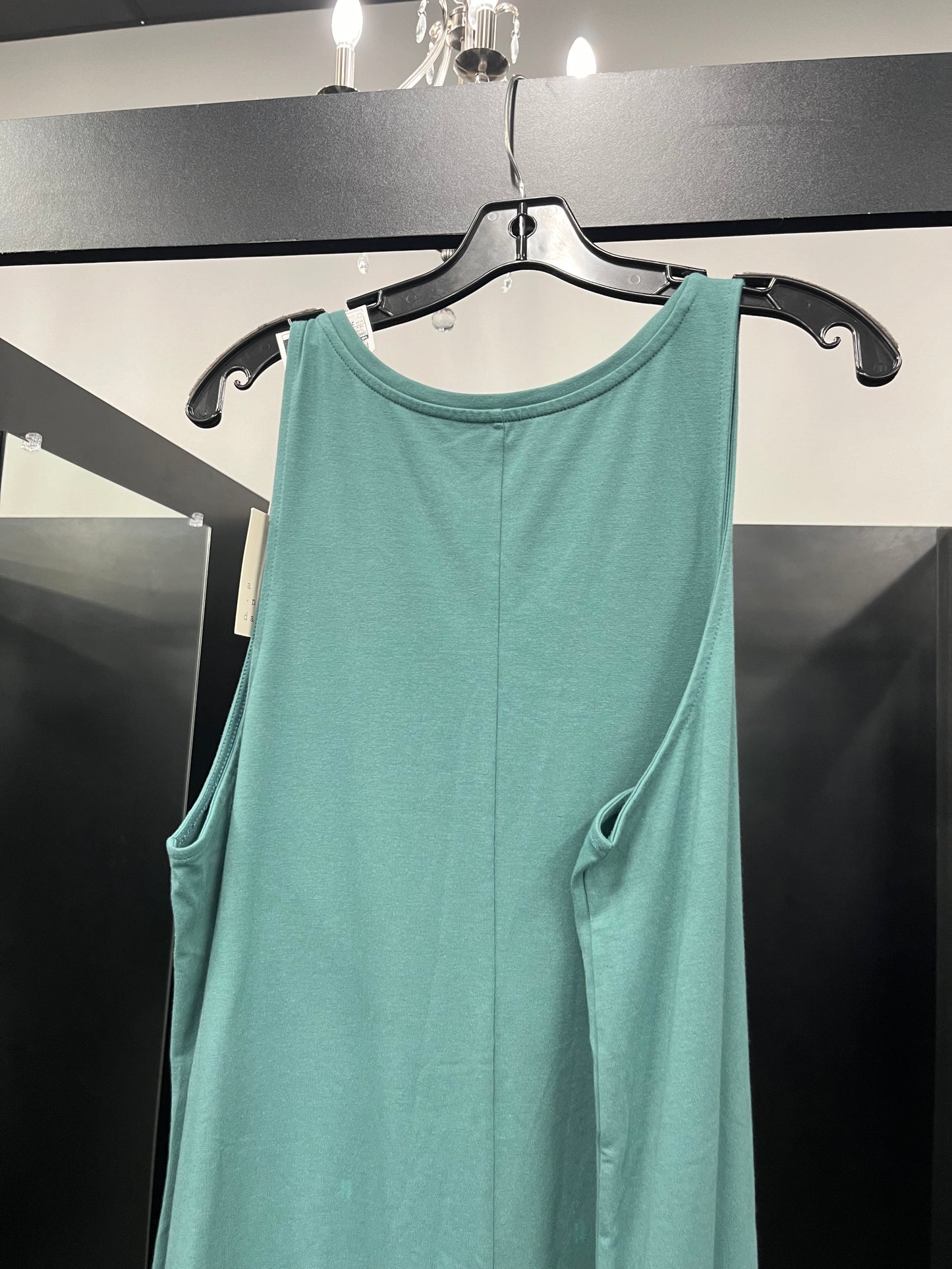 Teal Dress Casual Midi A New Day, Size 2x