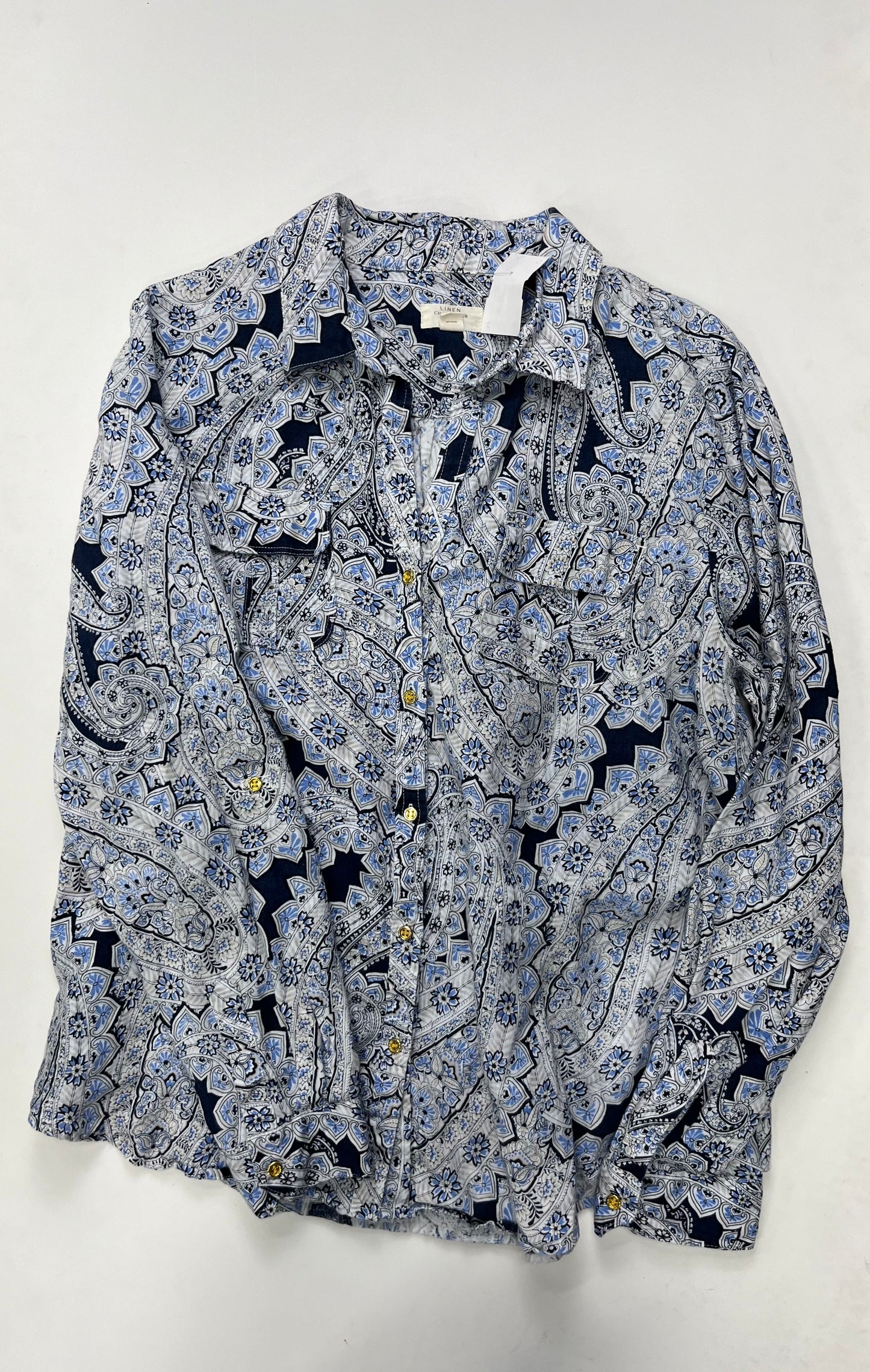 Top Long Sleeve By Charter Club O  Size: L