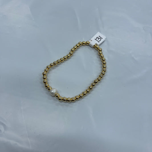 Bracelet Other By Cmc 18kt Plated Over Stainless Steel