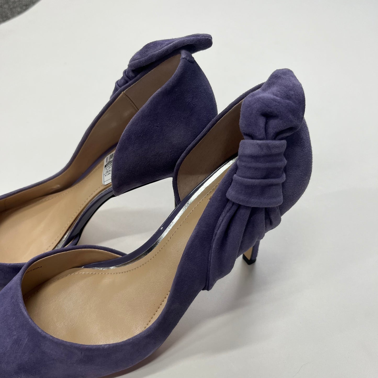 Purple Shoes Heels D Orsay White House Black Market, Size 7