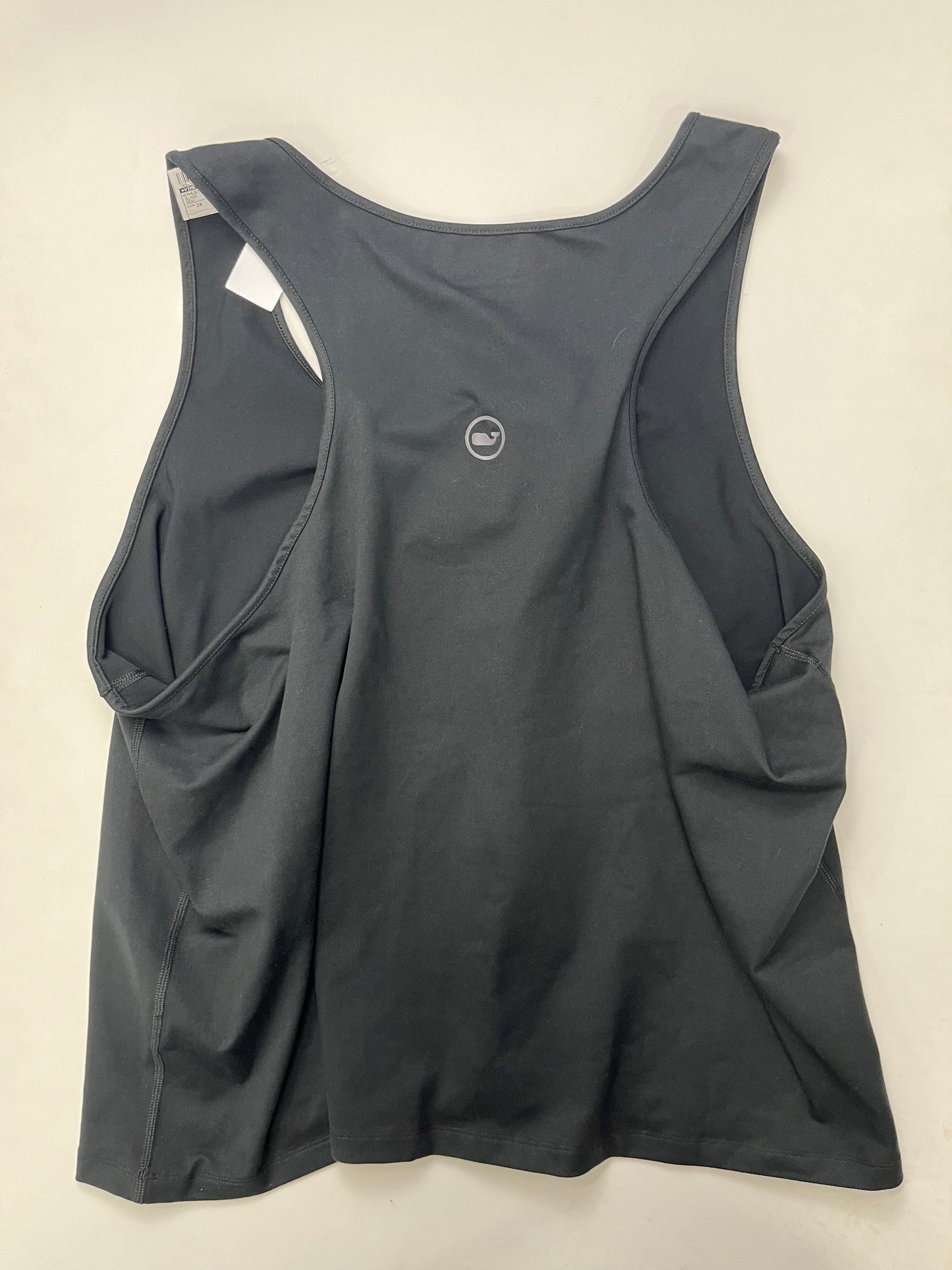 Black Athletic Tank Top Vineyard Vines, Size 3x