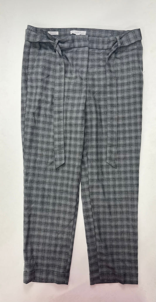 Grey Pants Work/dress Loft, Size 10