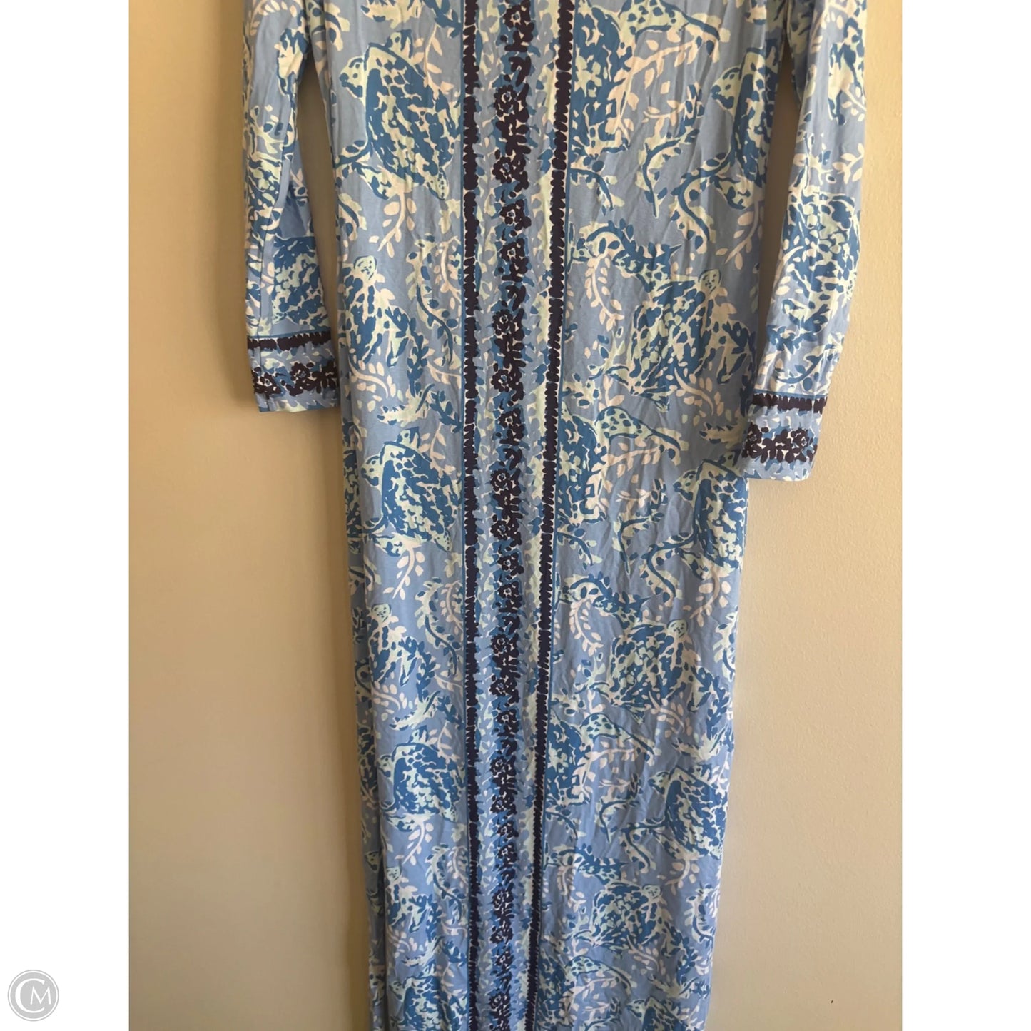 Dress Party Long By Lilly Pulitzer In Blue, Size: S