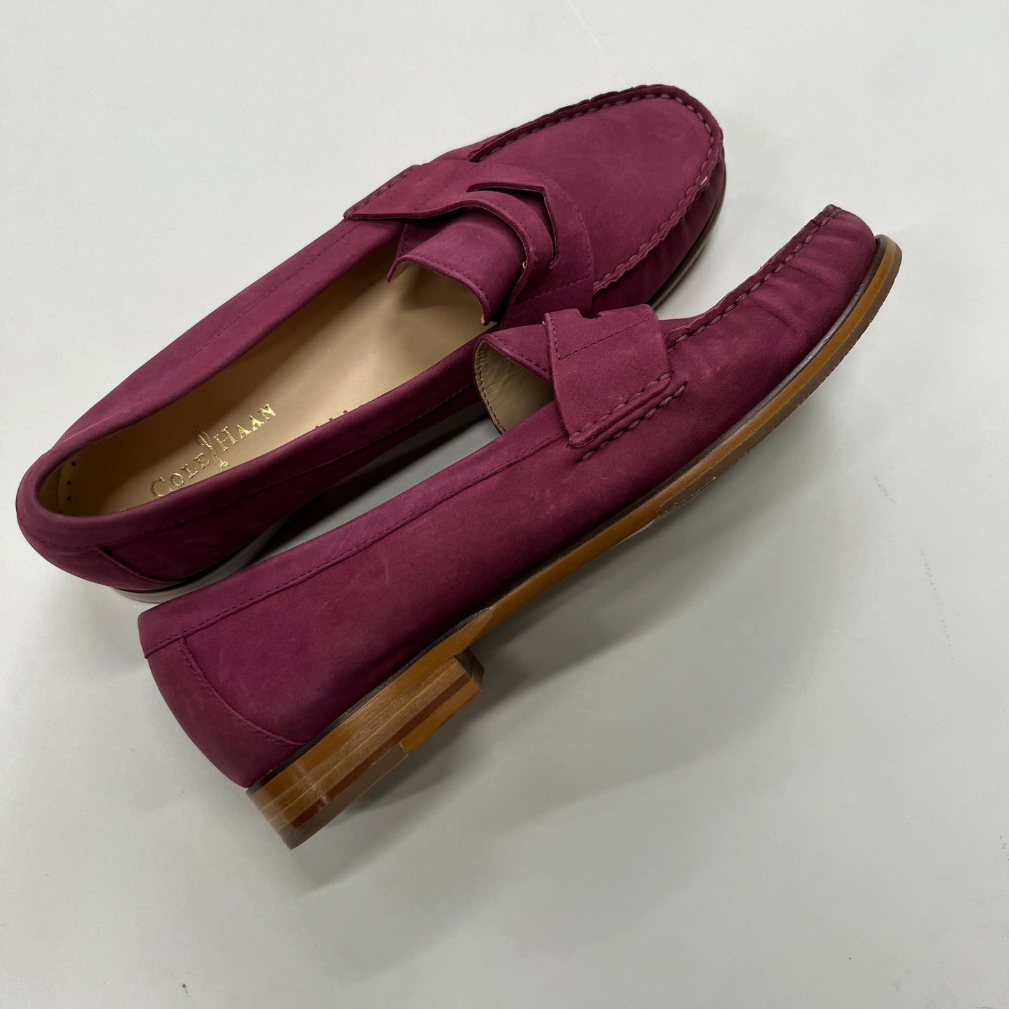 Plum Shoes Flats Loafer Oxford Cole-haan, Size 8