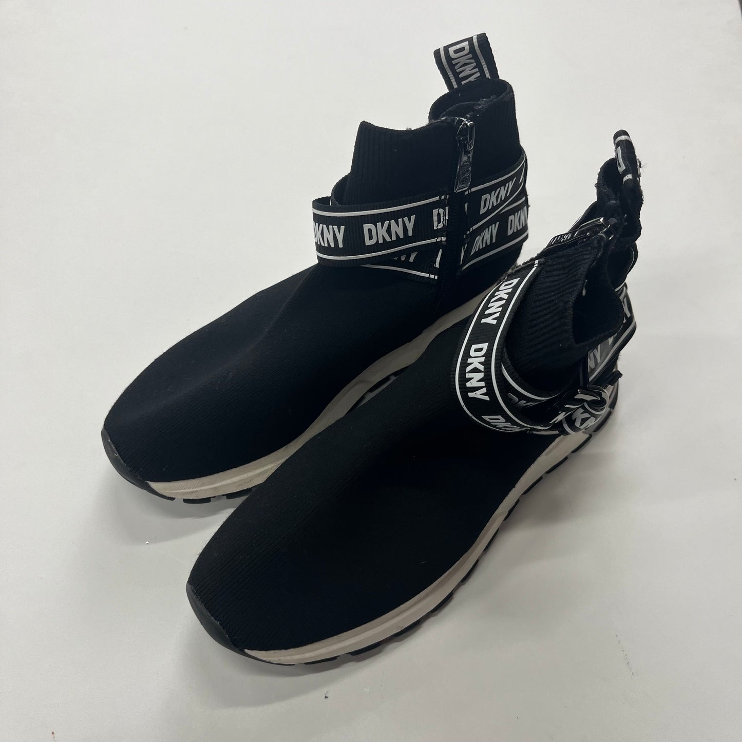 Black Shoes Athletic Dkny, Size 8