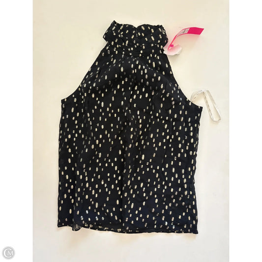 Blouse Sleeveless By Lilly Pulitzer In Black, Size: Xs