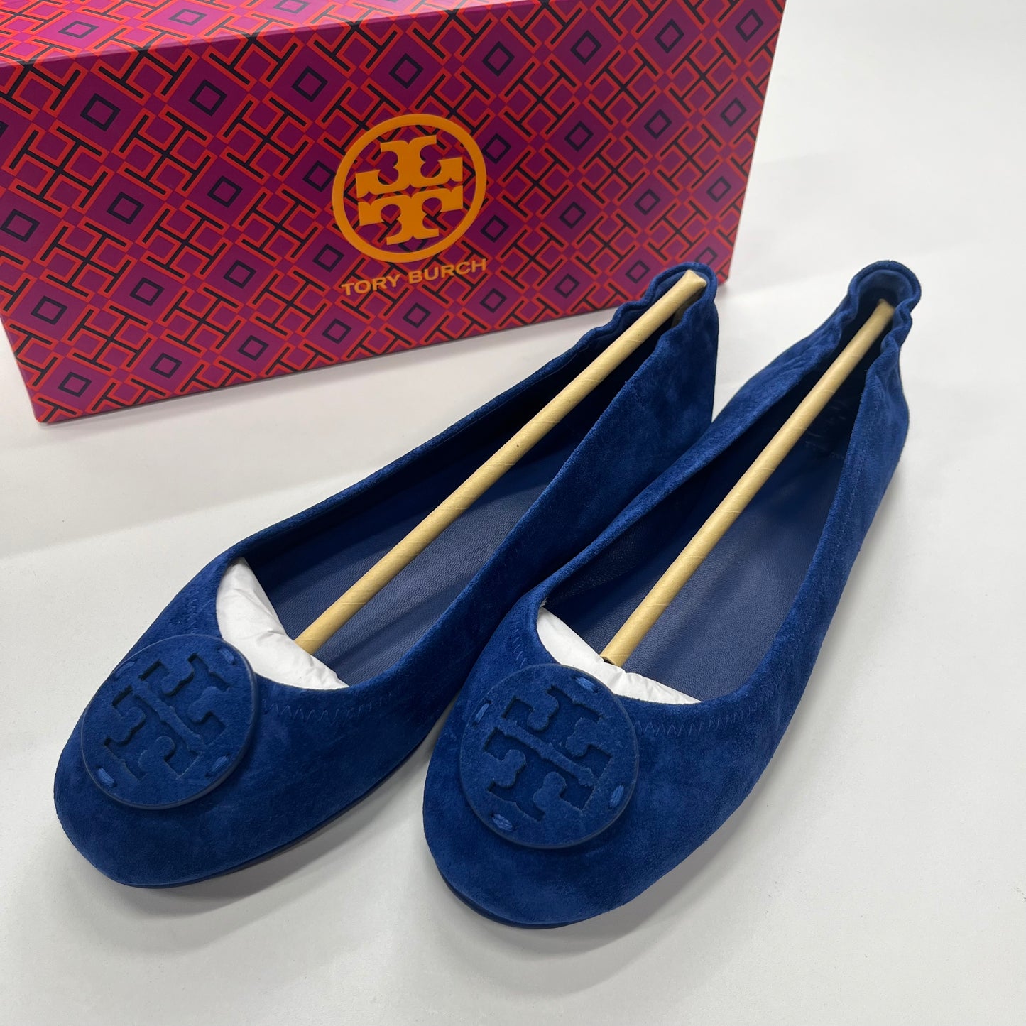 Navy Shoes Flats Mule & Slide Tory Burch, Size 9.5