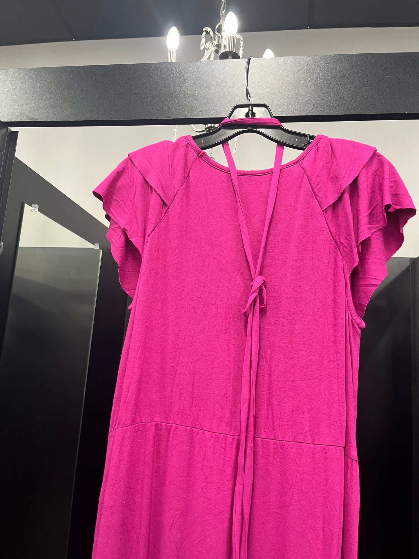 Dress Casual Maxi By Cato In Fuschia, Size: L