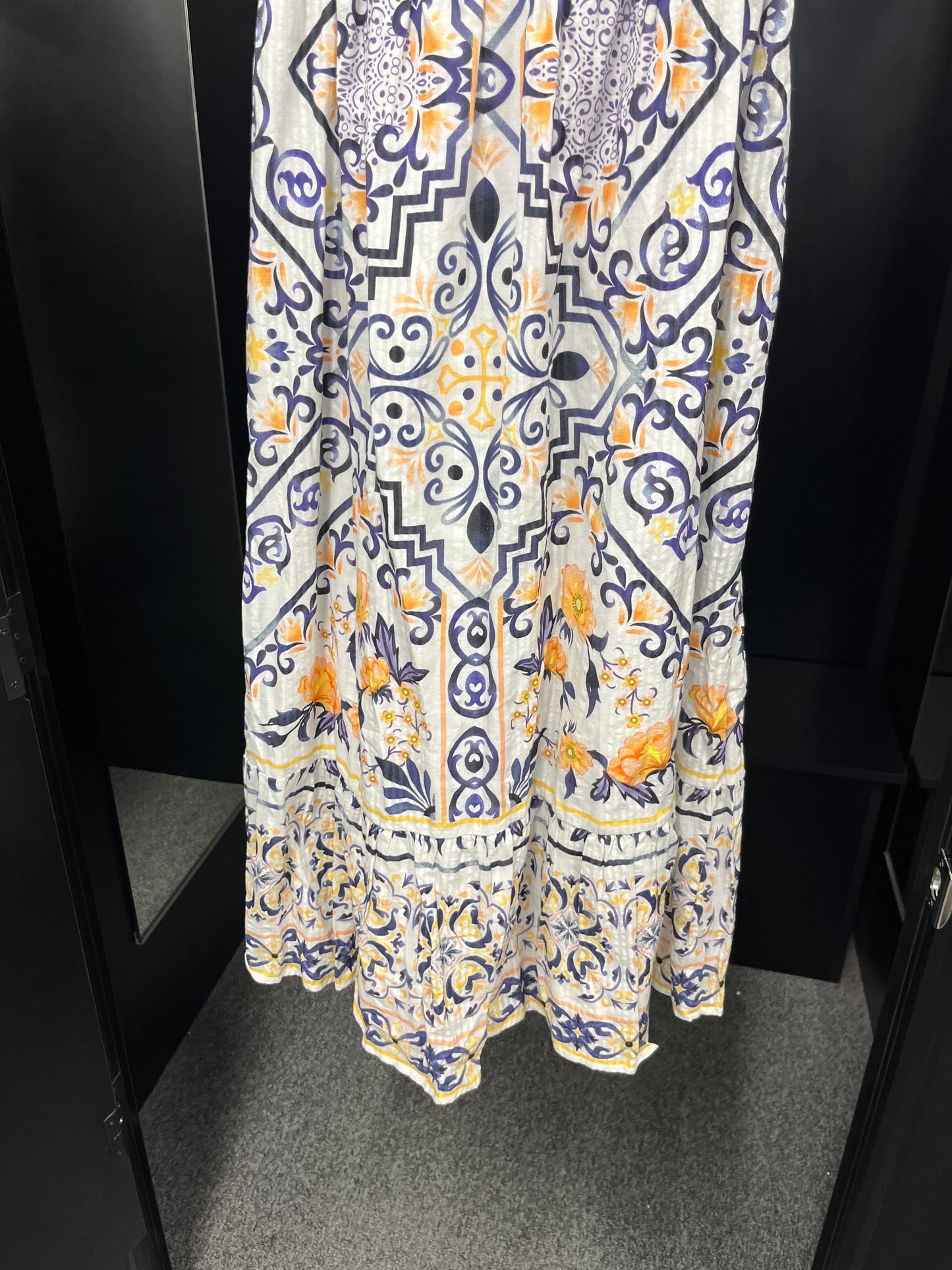 Multi-colored Dress Casual Maxi Let, Size Xs