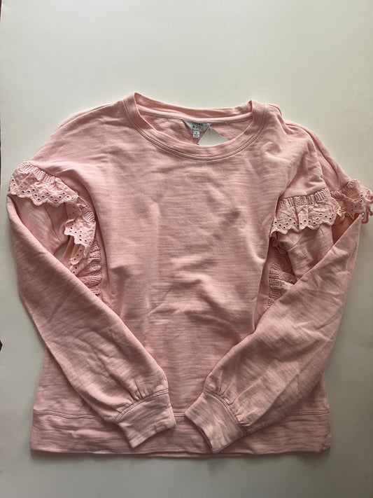 Light Pink Sweatshirt Crewneck Crown And Ivy, Size S