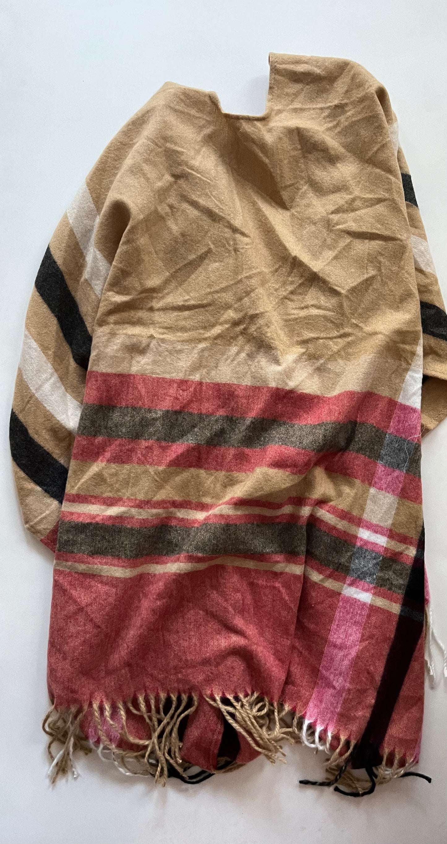 Striped Poncho Woolrich