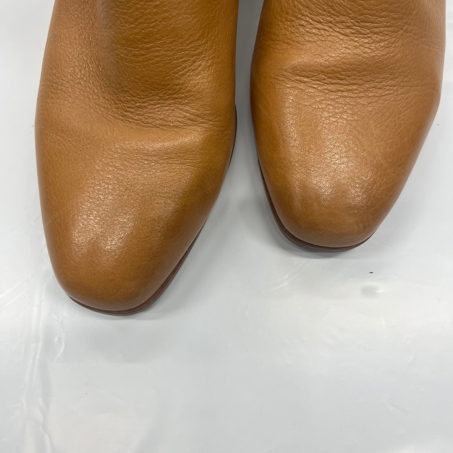 Tan Boots Ankle Heels Lucky Brand, Size 8