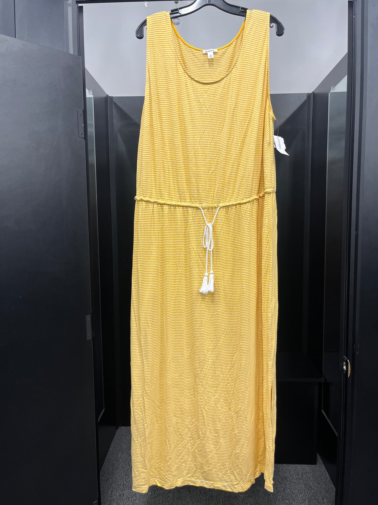 Yellow Dress Casual Midi Westport NWT, Size 2x