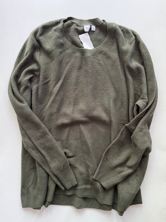 Sweater By Gap In Olive, Size: 2x