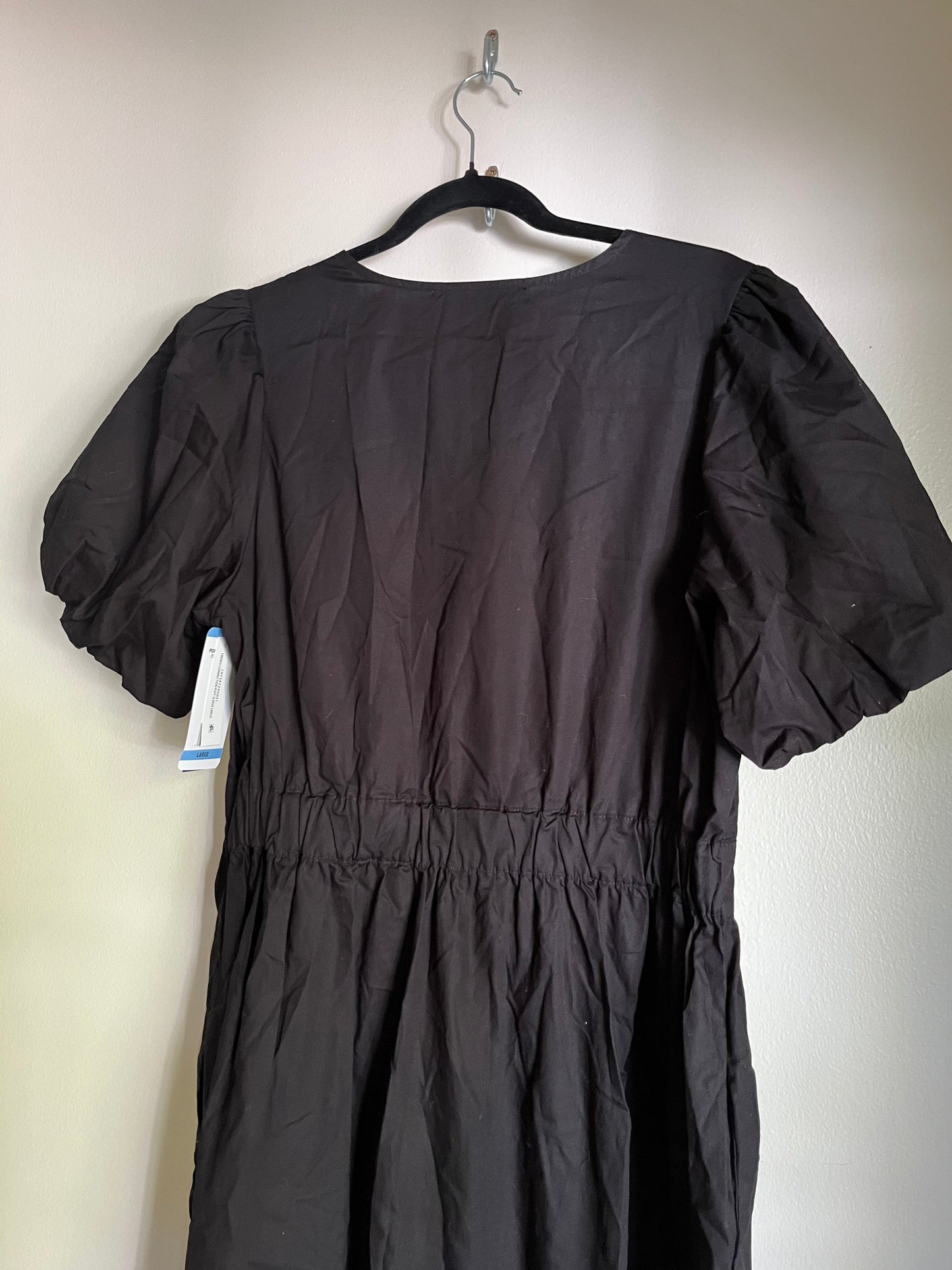 Dress Casual Maxi By French Connection In Black, Size: L