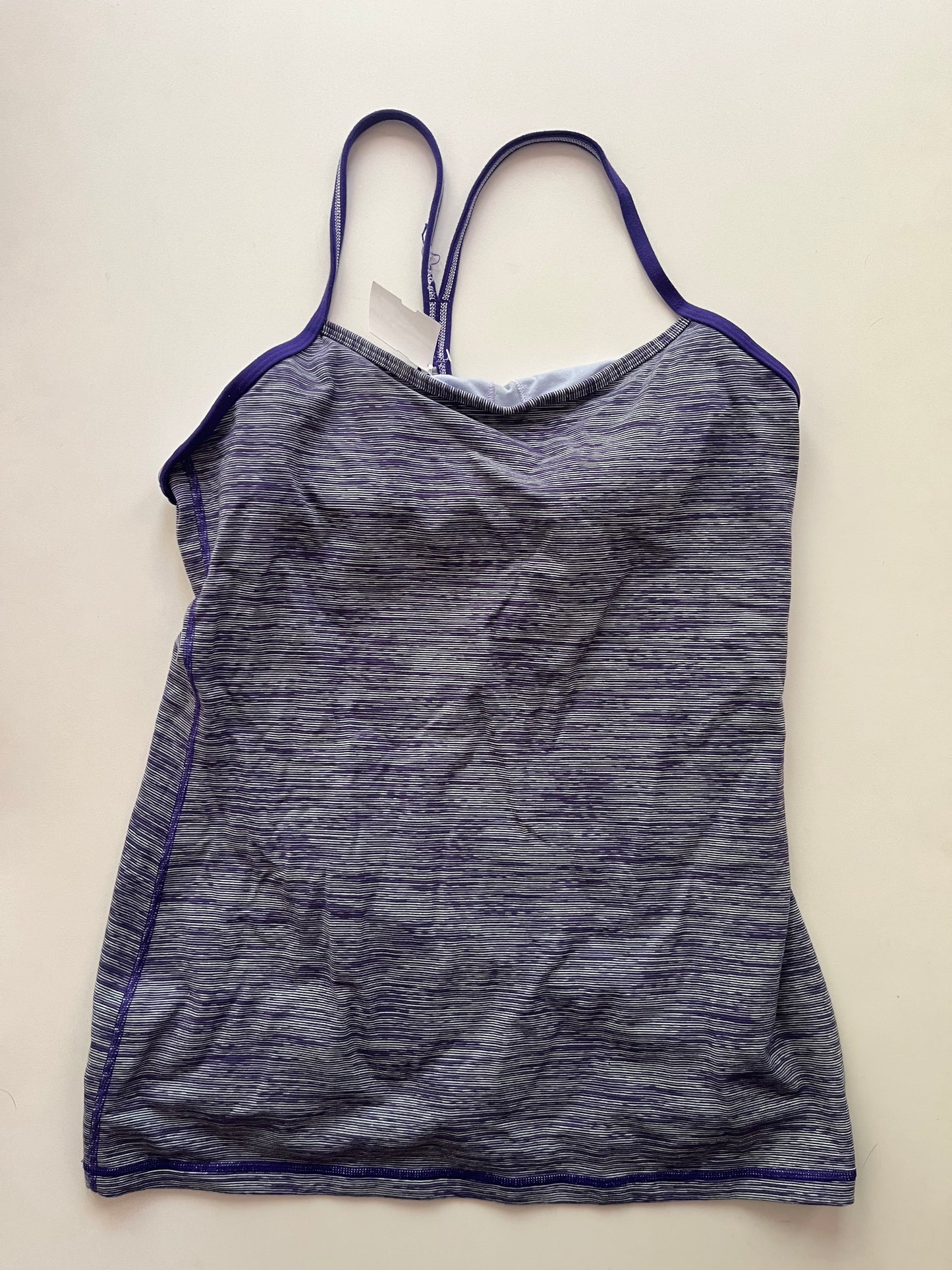 Athletic Tank Top By Lululemon In Purple, Size: L