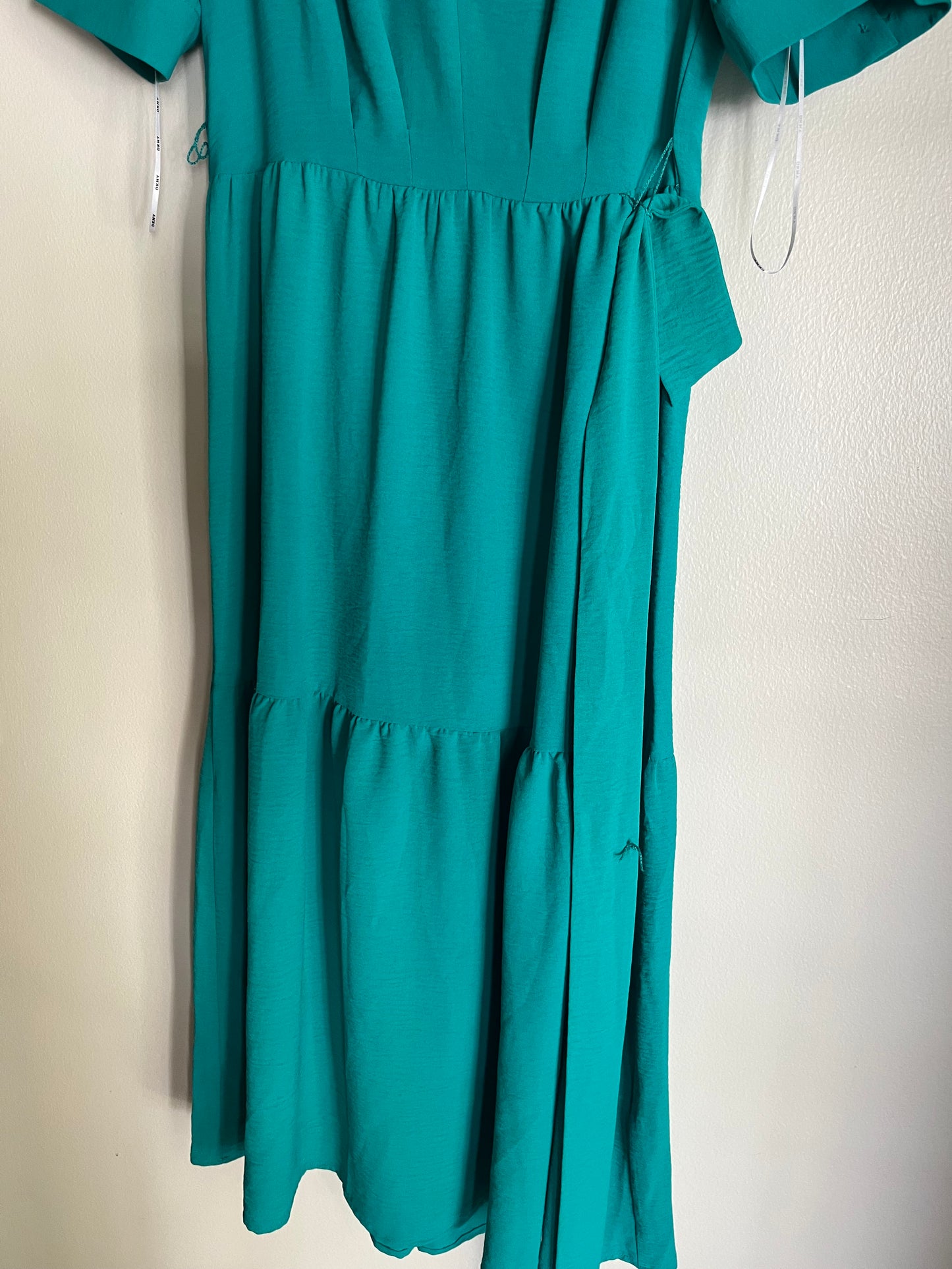 Dress Casual Maxi By Dkny O In Green, Size: S