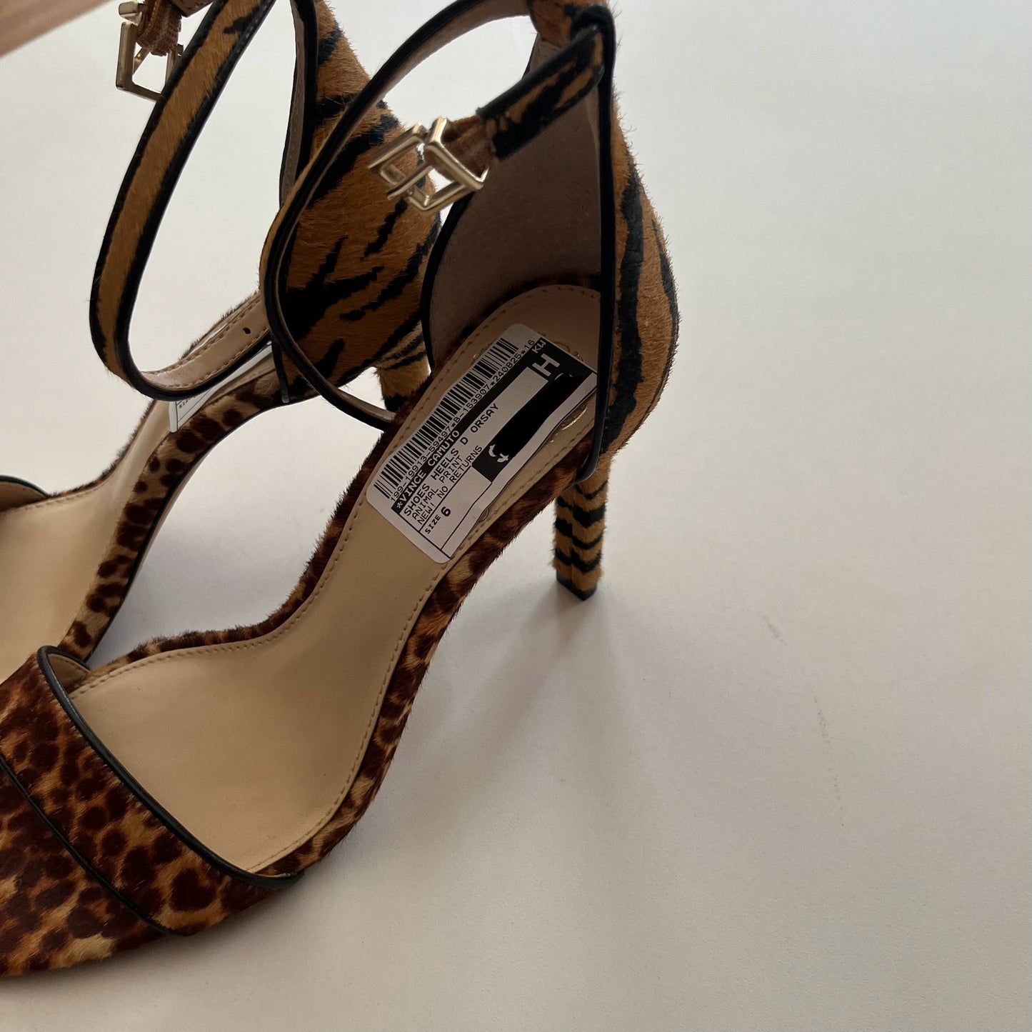 Shoes Heels D Orsay By Vince Camuto In Animal Print, Size: 6