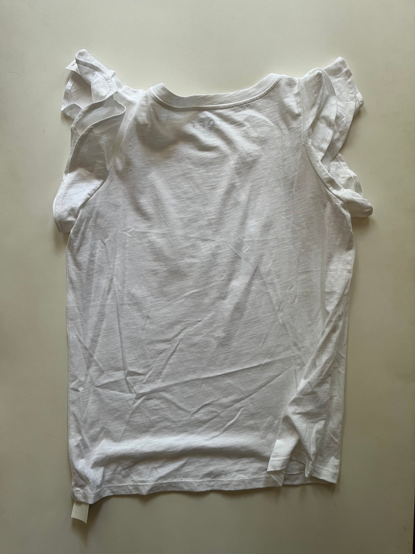 Top Short Sleeve By Loft In White, Size: Xs