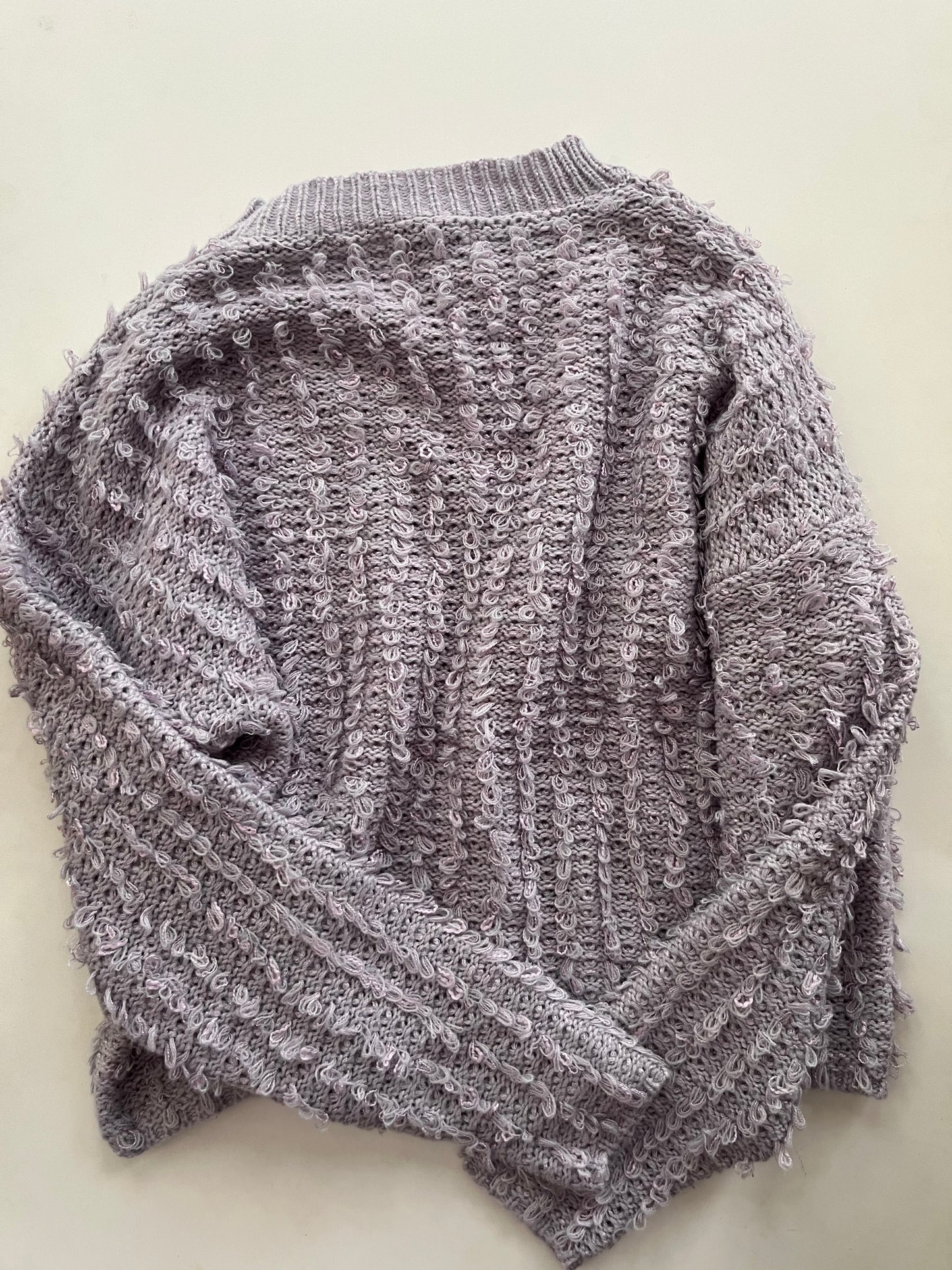 Sweater By Hyfve In Lavender, Size: L