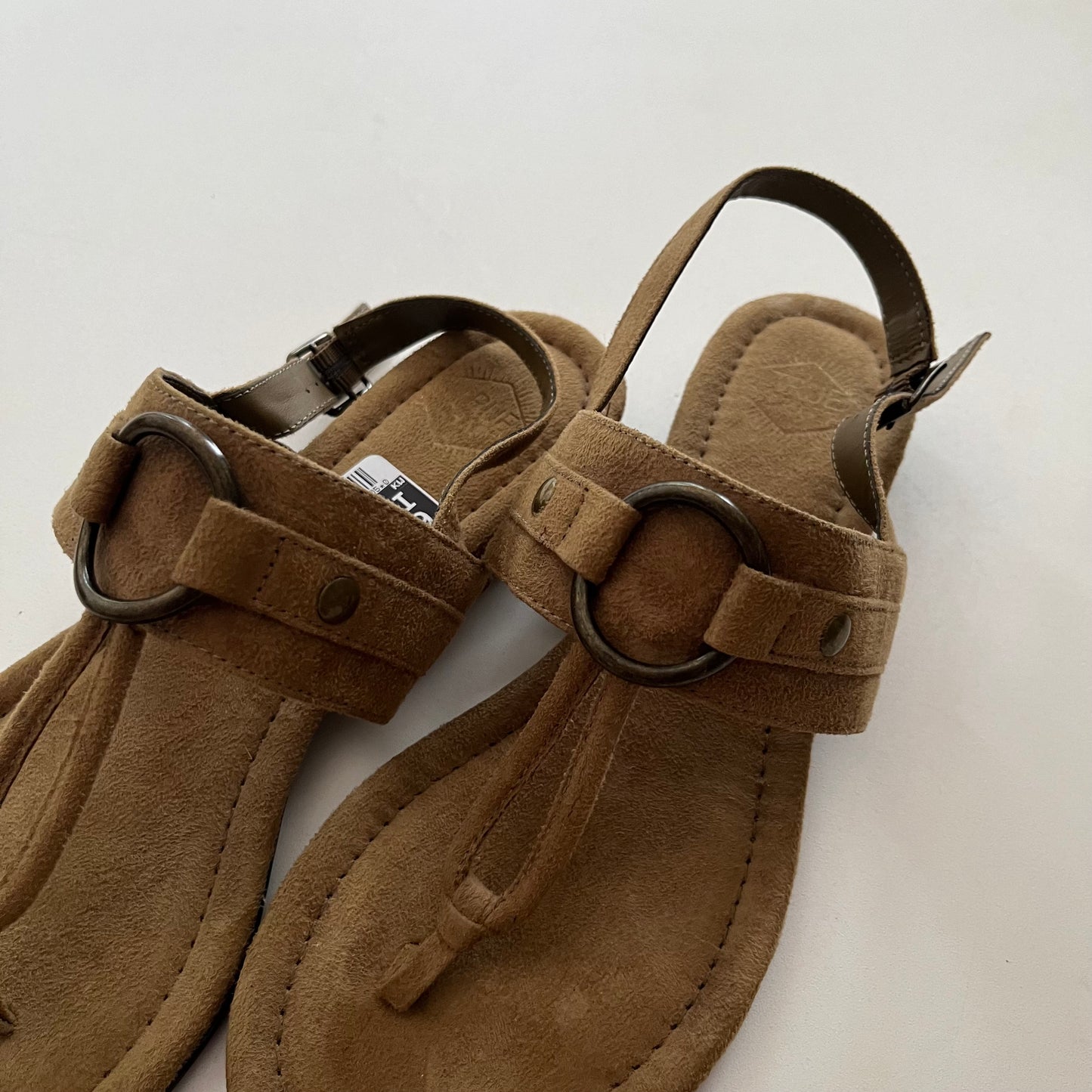 Sandals Flats By True Craft In Brown, Size: 9.5