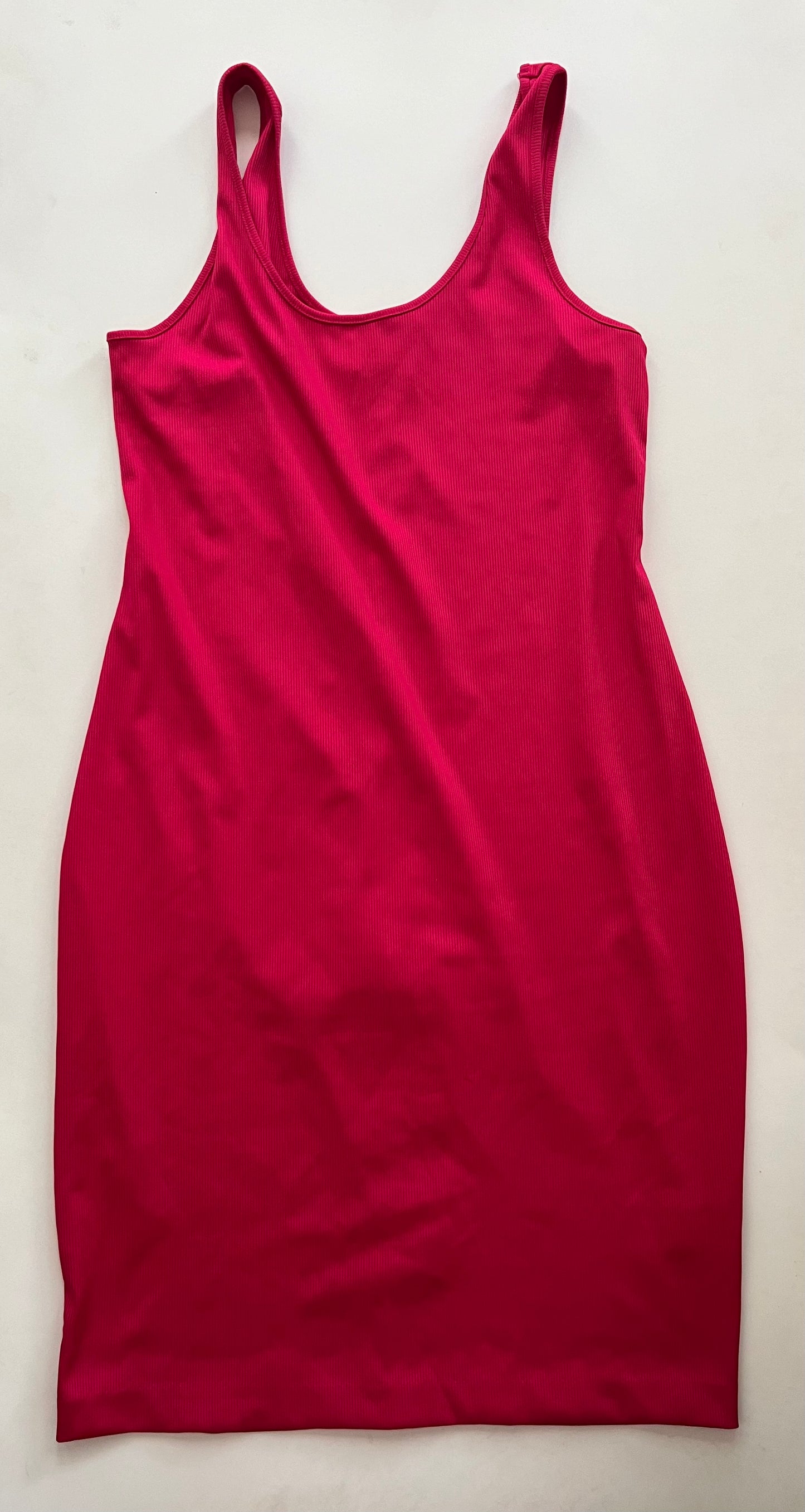 Dress Casual Midi By Express In Pink, Size: L