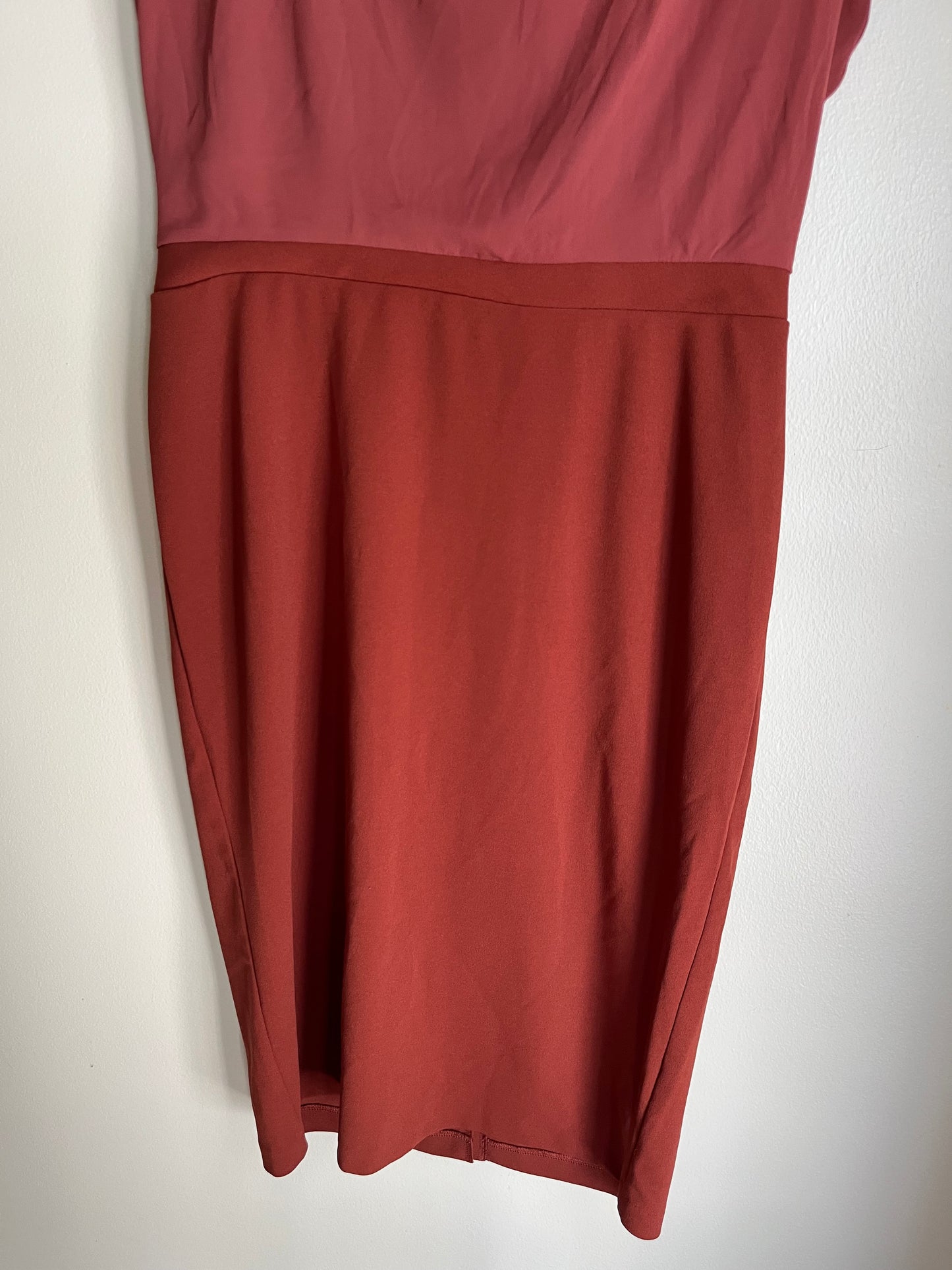 Dress Work By Express In Rust, Size: L