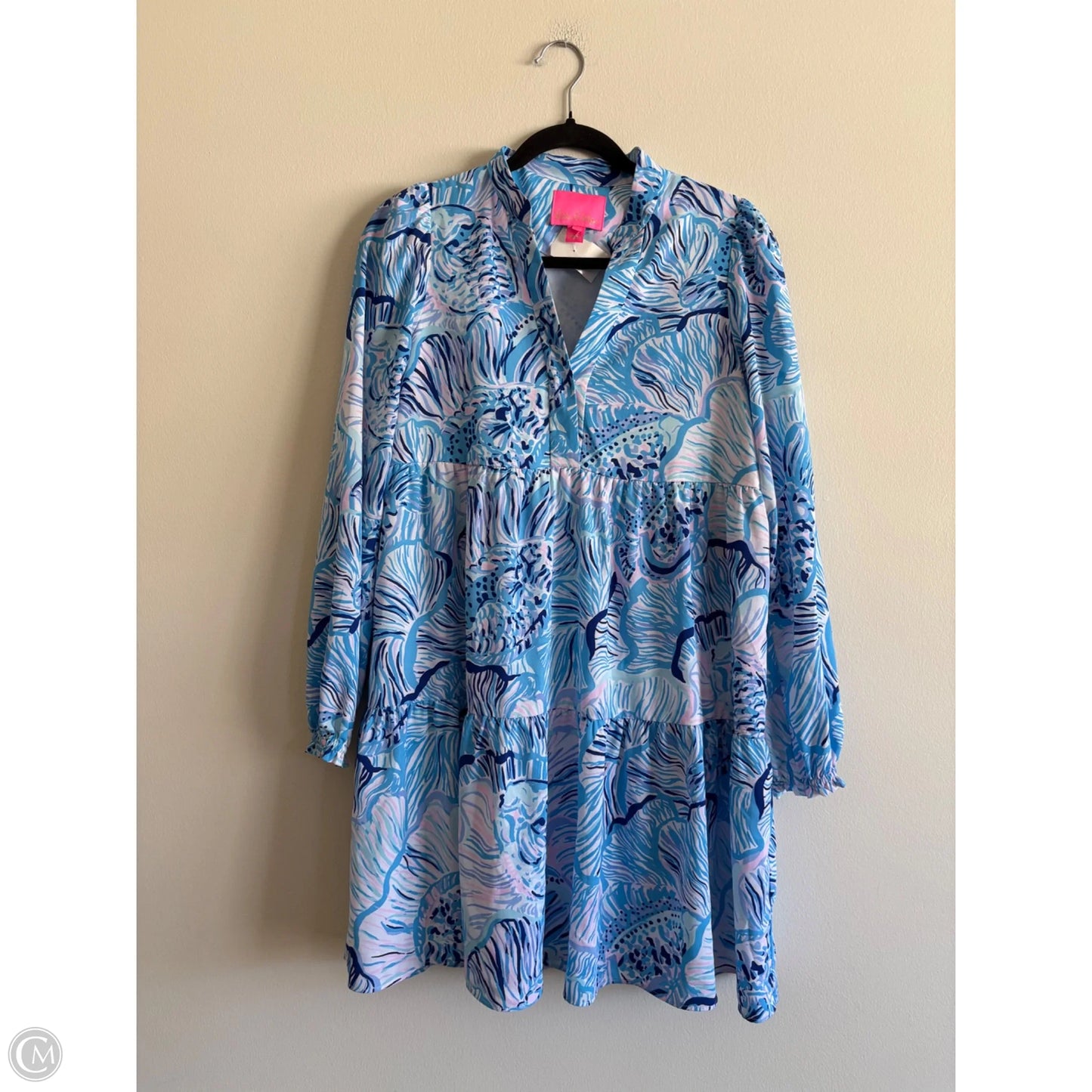 Dress Casual Maxi By Lilly Pulitzer In Blue, Size: Xs