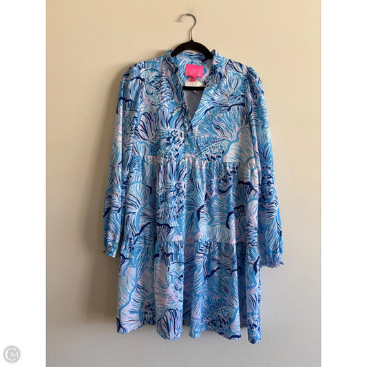 Dress Casual Maxi By Lilly Pulitzer In Blue, Size: Xs