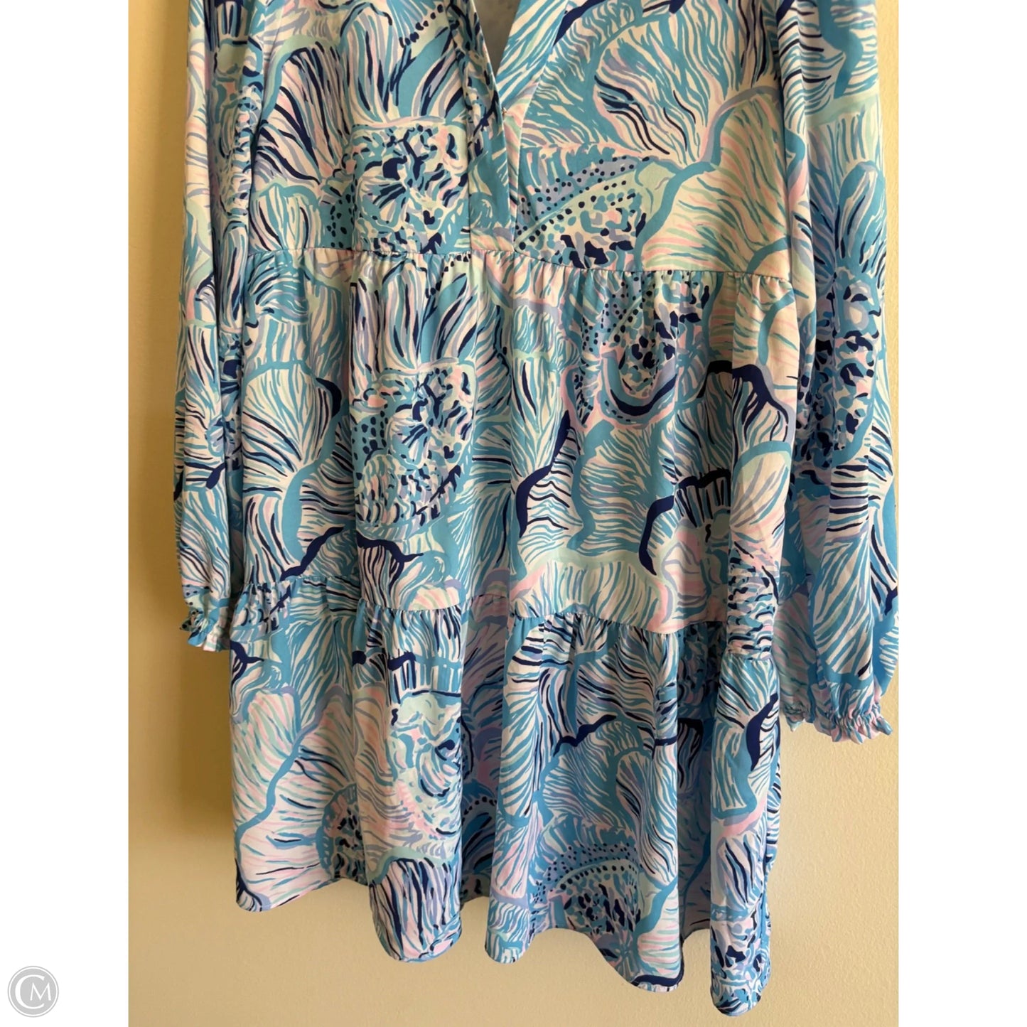 Dress Casual Maxi By Lilly Pulitzer In Blue, Size: Xs