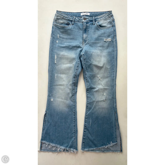 Jeans Flared By Flying Monkey In Denim, Size: 10