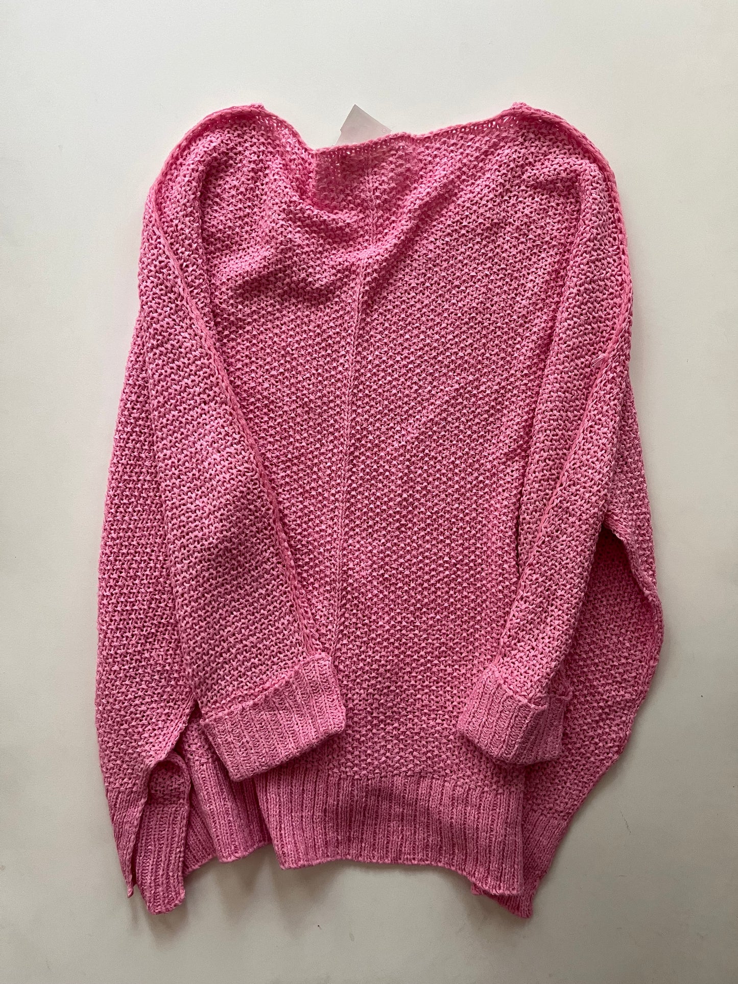 Sweater By Ee Some In Pink, Size: S