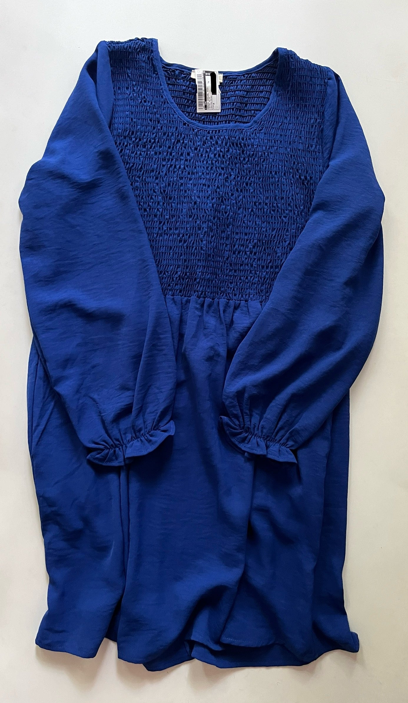 Dress Casual Midi By Cotton Bleu In Royal Blue, Size: M