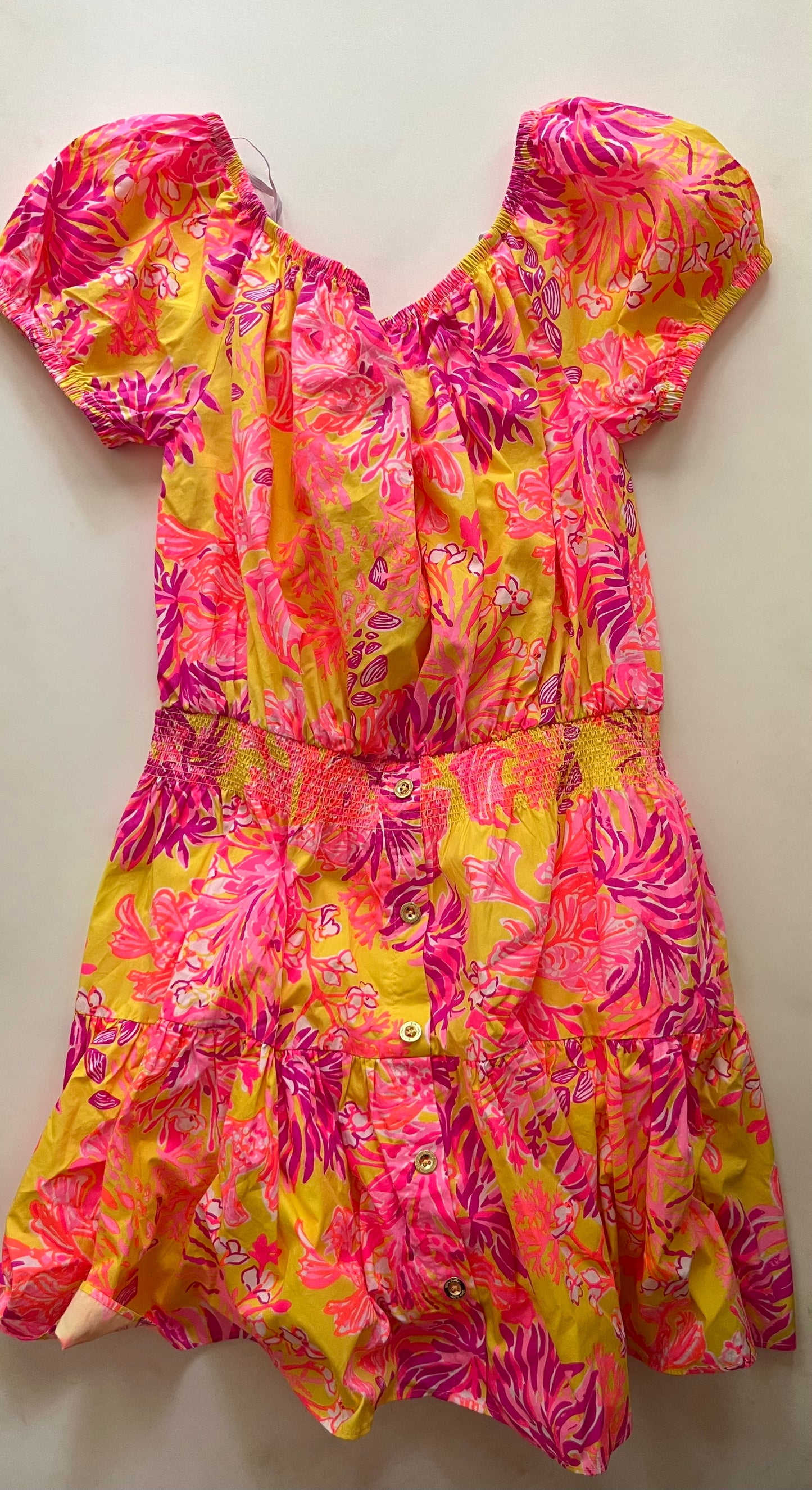 Dress Party Long By Lilly Pulitzer In Multi-colored, Size: Xl