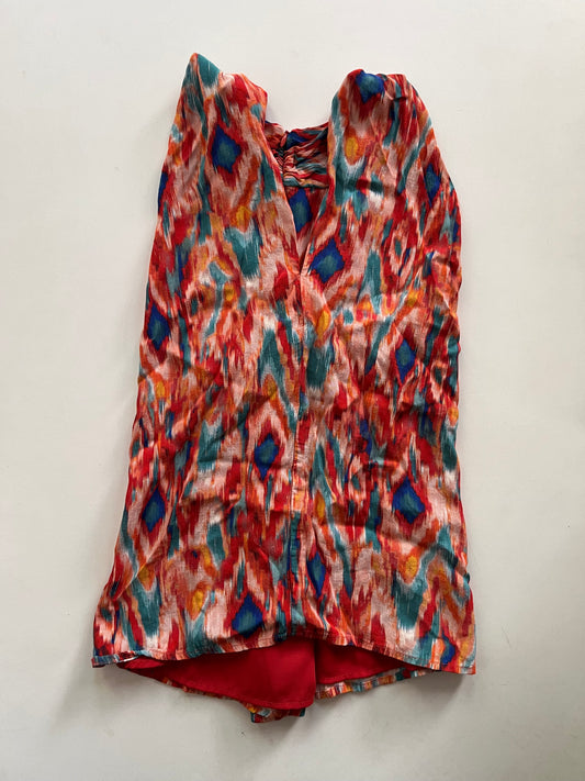 Blouse Long Sleeve By Fifteen Twenty In Multi-colored, Size: Xs