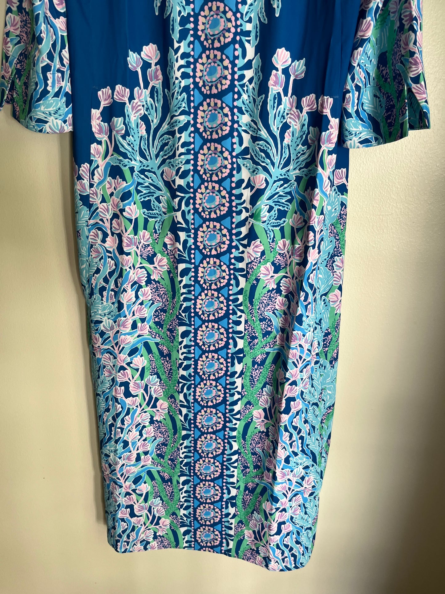 Dress Casual Maxi By Lilly Pulitzer In Blue, Size: Xs