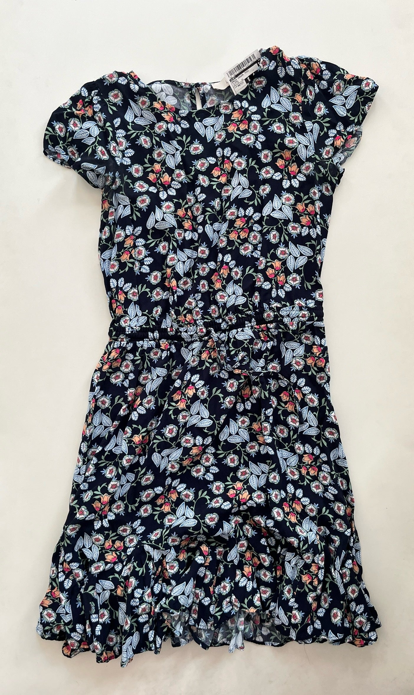 Dress Casual Midi By Loft In Floral, Size: Petite   Xs