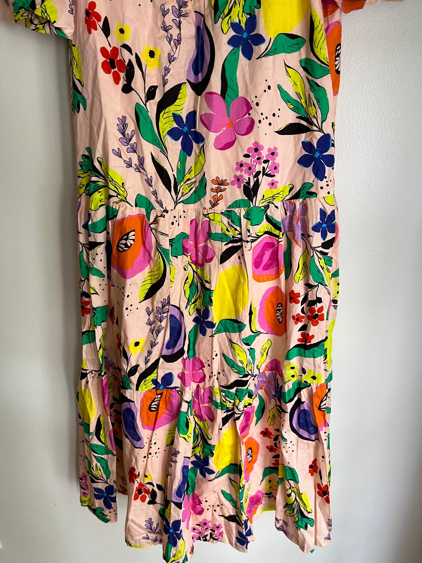 Dress Casual Maxi By Emily McCarthy In Multi-colored, Size: Xxs