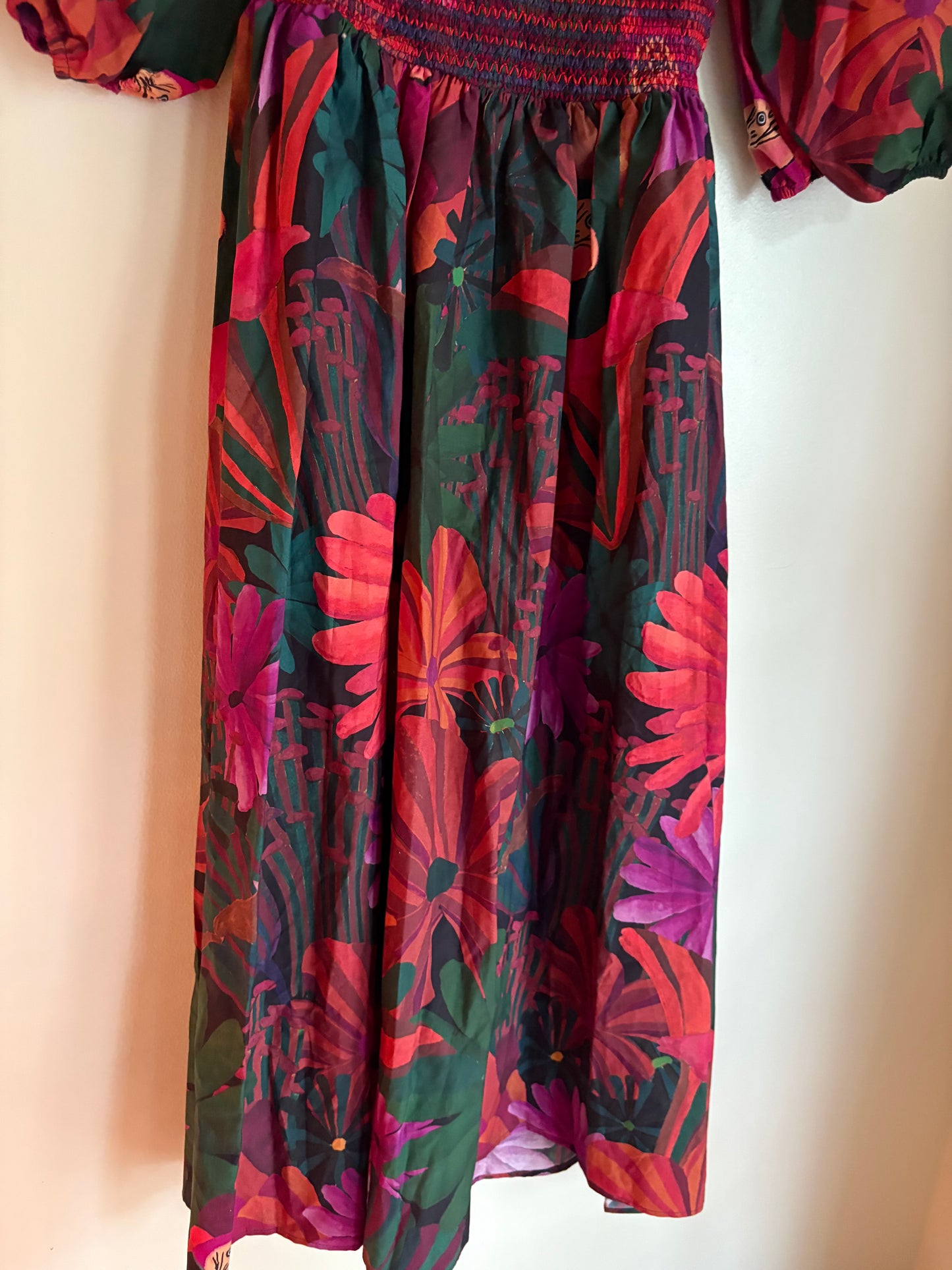 Dress Casual Maxi By FARM RIO In Floral, Size: Xs