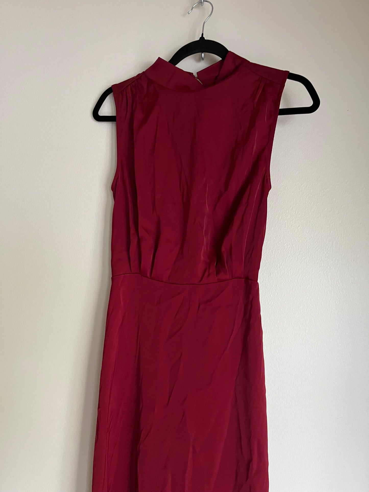 Dress Casual Maxi By Pretty Garden In Burgundy, Size: S